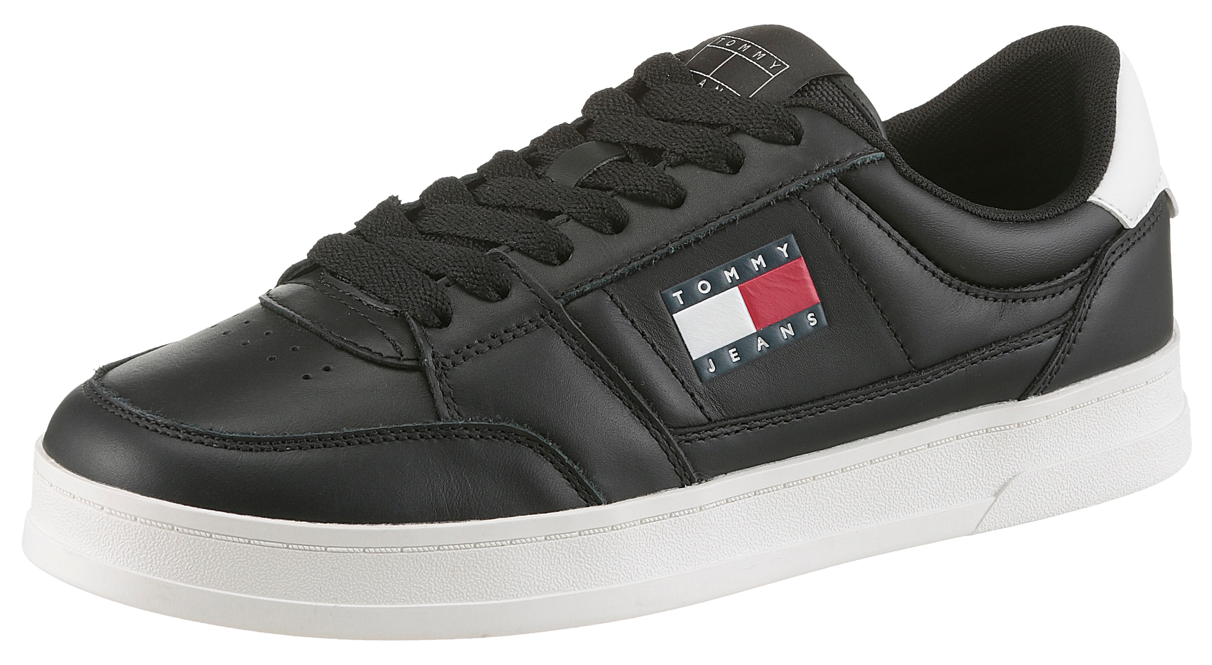 Tommy Jeans Sneaker »TJM THE GREENWICH NEW ESS«, Freizeitschuh, Halbschuh, Schnürschuh im Basekt-Style