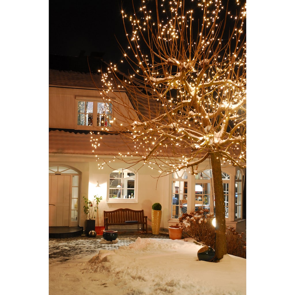 KONSTSMIDE LED-Lichterkette »Weihnachtsdeko aussen«, 40 St.-flammig
