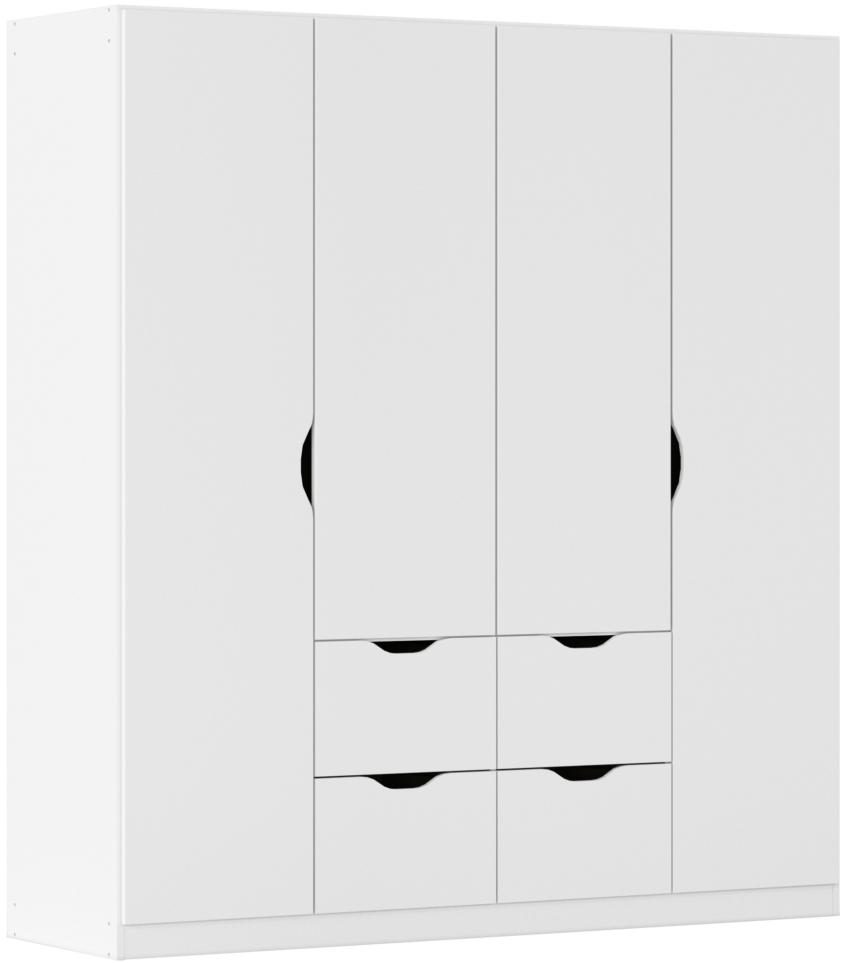 rauch Kleiderschrank »Freising geräumiger Schrank Garderobe Schlafzimmerschrank«, (in 2 Breiten erhältlich TOP ANGEBOT !), mit Griffmulden und Schubkästen OTTO´s Chois TOP PRODUKT