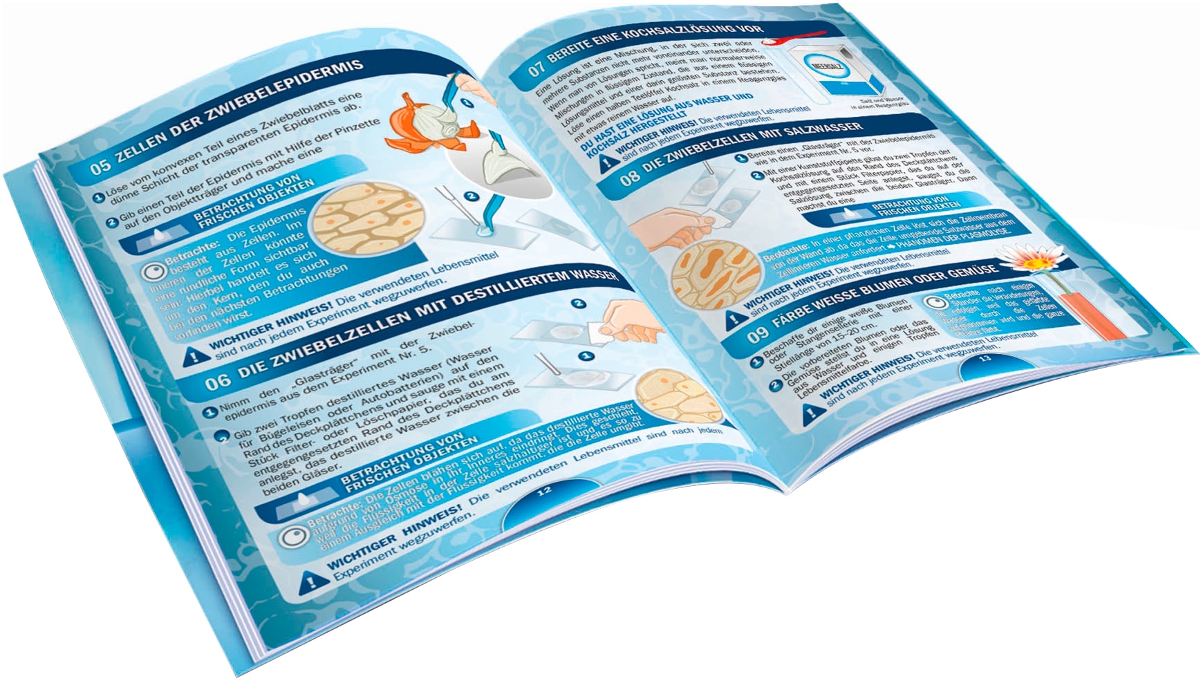 Clementoni® Experimentierkasten »Galileo, Natur unter dem Mikroskop«