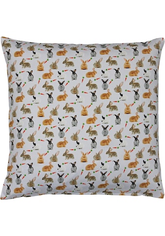 HOSSNER - HOMECOLLECTION Kissenhülle »32657 Rabbits«, (1 St.) kaufen