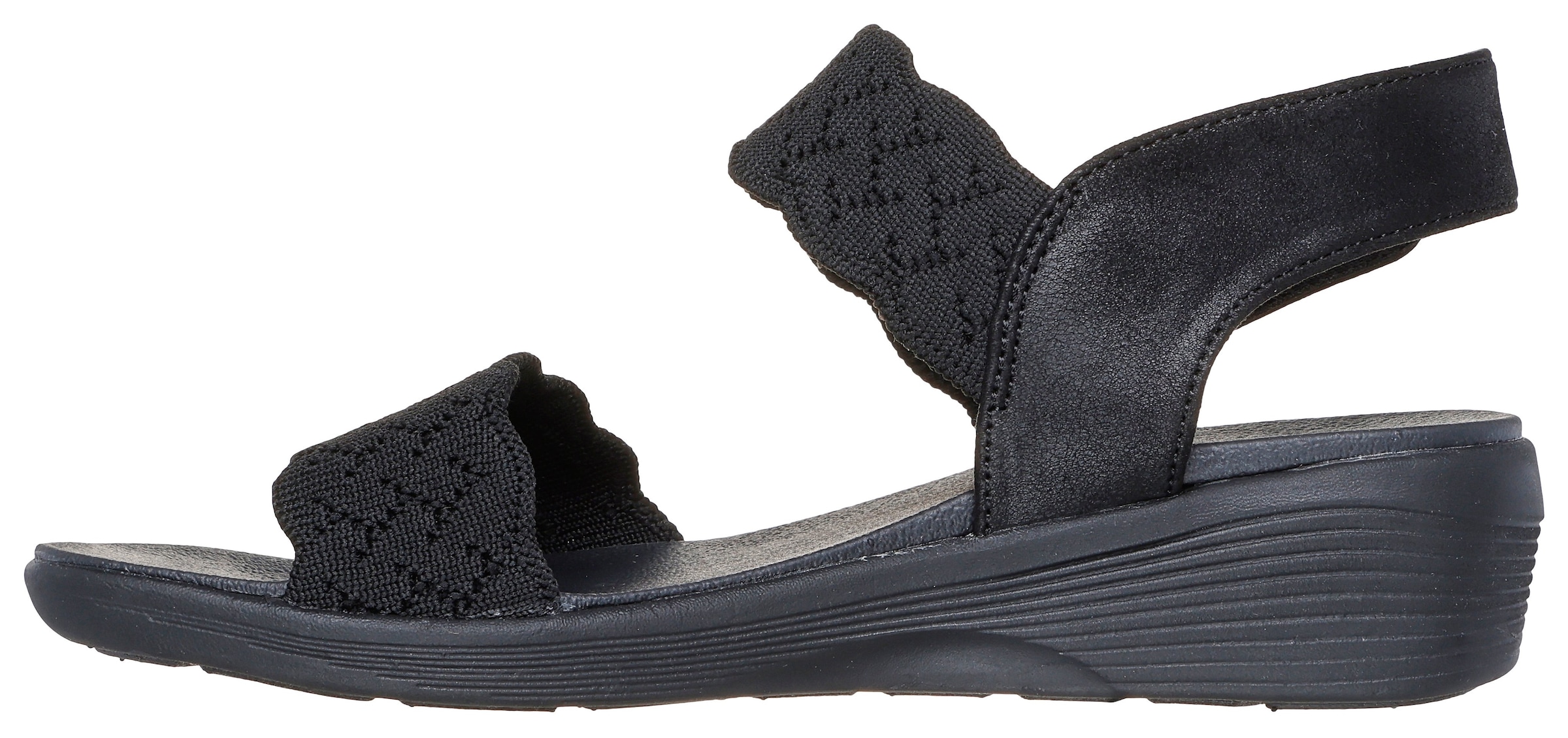 Skechers Keilsandalette »ARYA-ON THE RISE«, Plateausandale, Klettschuh mit Luxe Foam