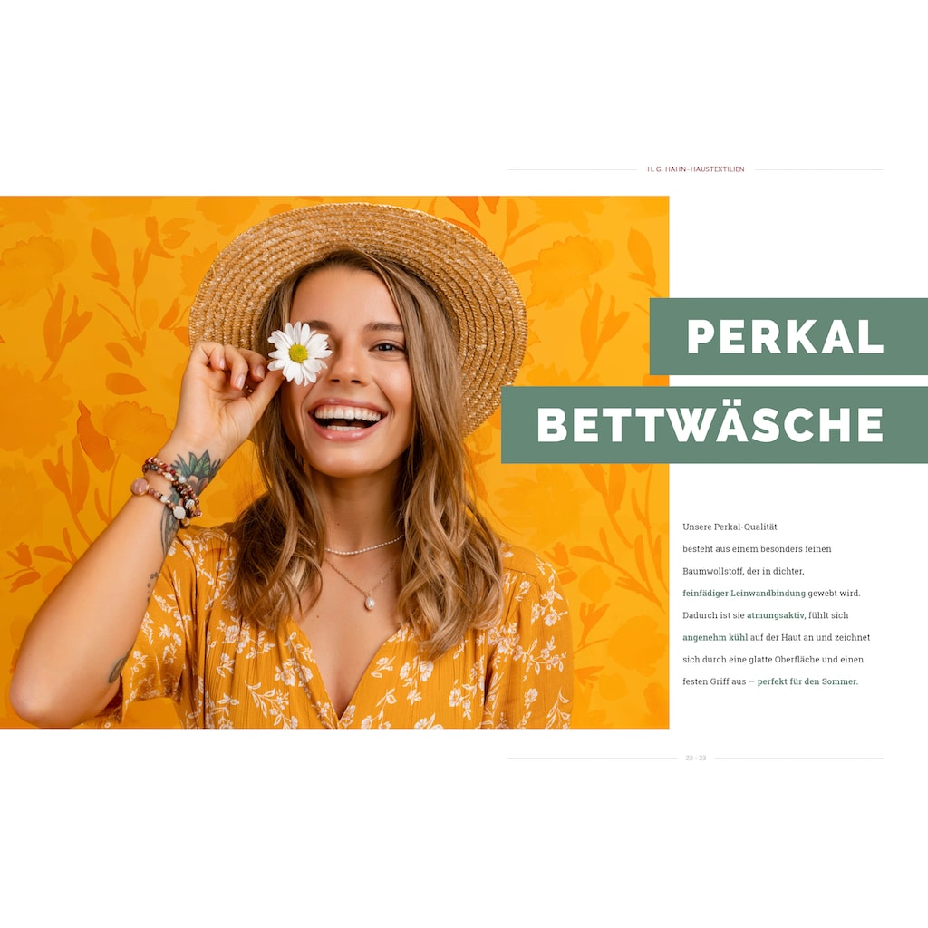 Primera Bettwäsche »Primera Perkal-Bettwäsche Ernesta«, (1 tlg.)