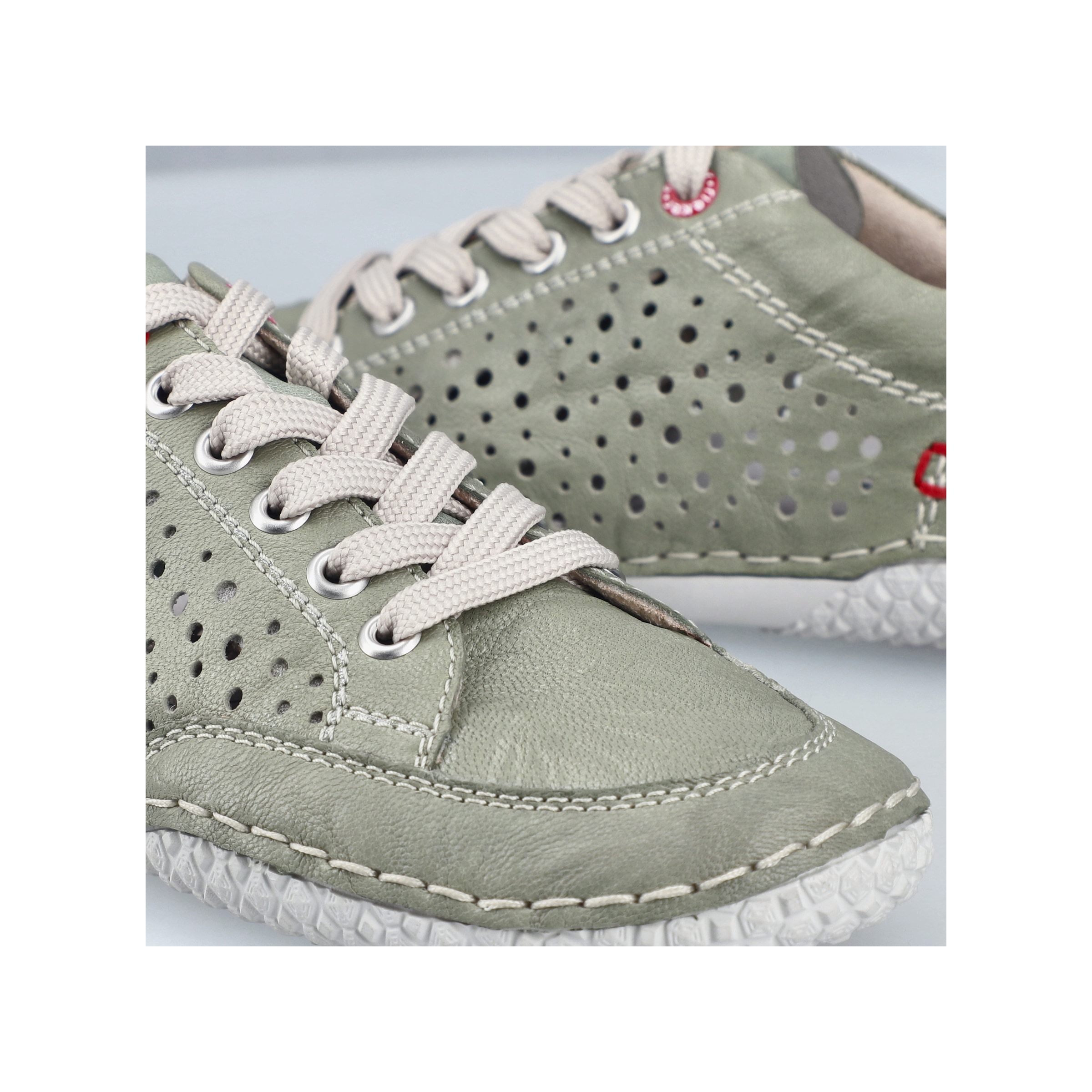 Rieker Sneaker  Schnürschuh, Halbschuh, Freizeitschuh mit Perforation