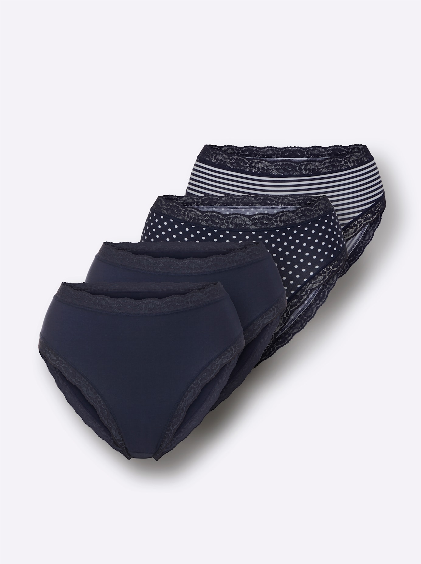 wäschepur Jazz-Pants Slips, (4 St.)