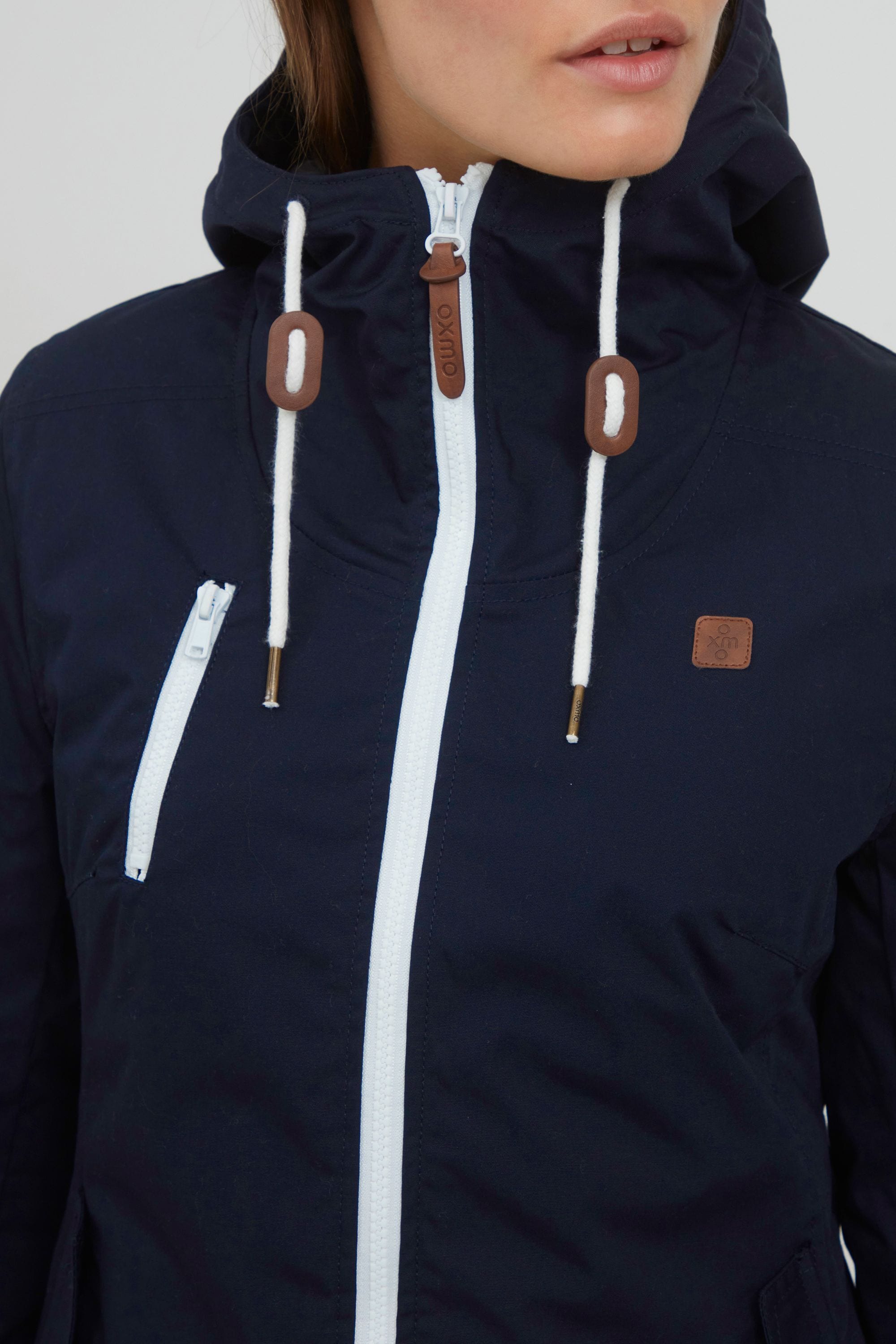OXMO Kurzjacke »Kurzjacke OXTilda«, mit Kapuze