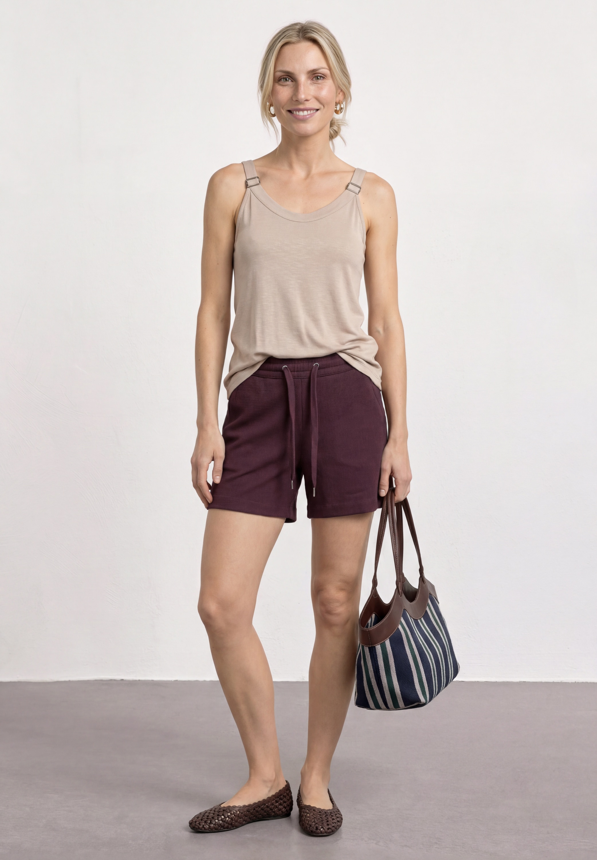 STREET ONE Shorts  Sommershorts mit Struktur und im Loose Fit