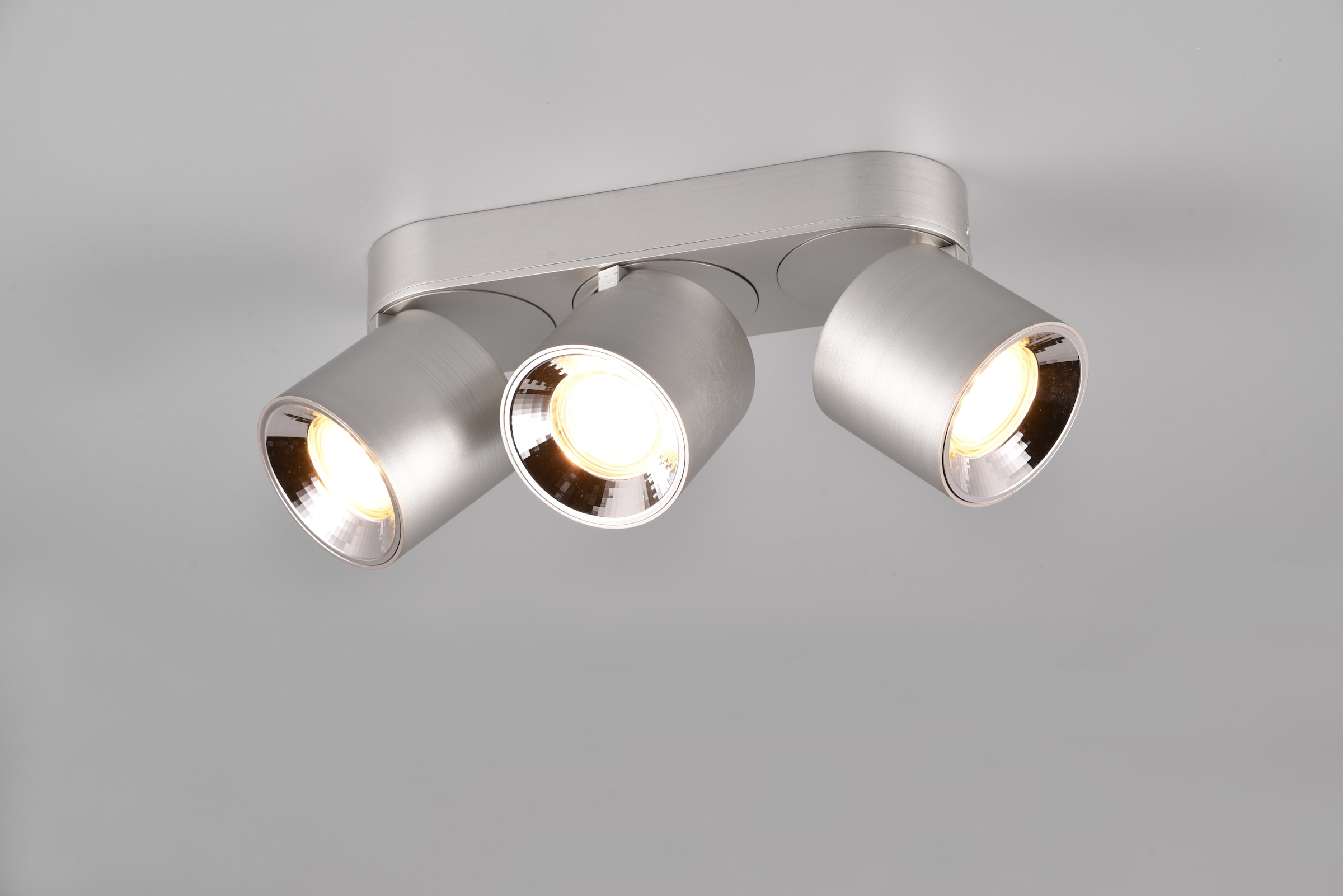 TRIO Leuchten Deckenstrahler »GUAYANA,«, Deckenspot 3-flammig exkl 3 x GU10 max .10 W Spot verstellbar