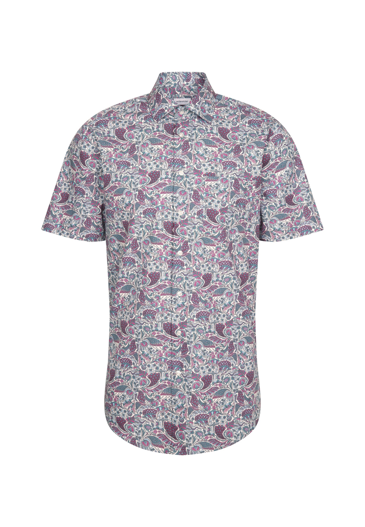 seidensticker Businesshemd »Regular« Regular 1/2 Kentkragen Druck