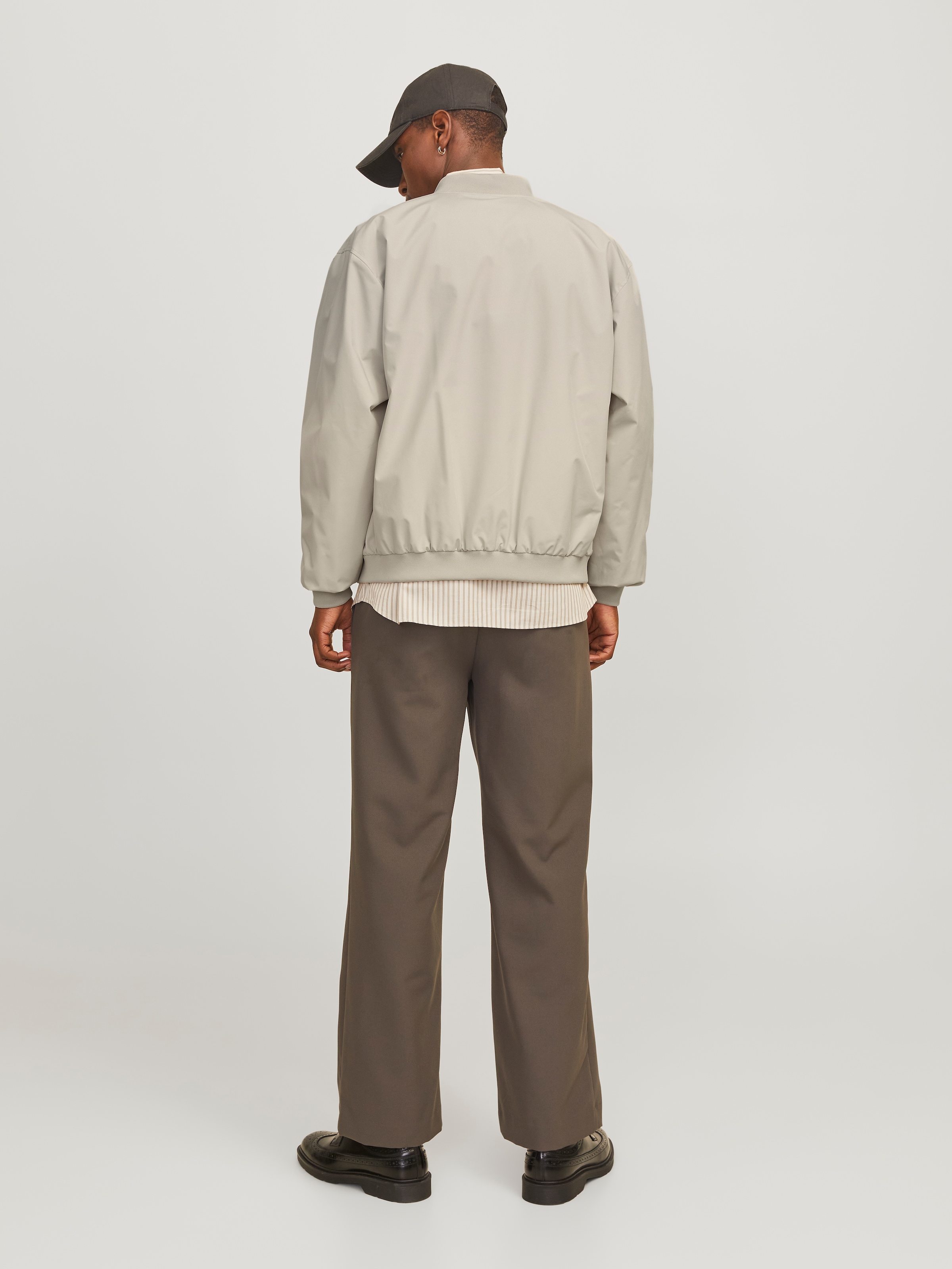 Jack & Jones Bomberjacke »JJECHARGE BOMBER JACKET NOOS«, ohne Kapuze, mit Rippbündchen