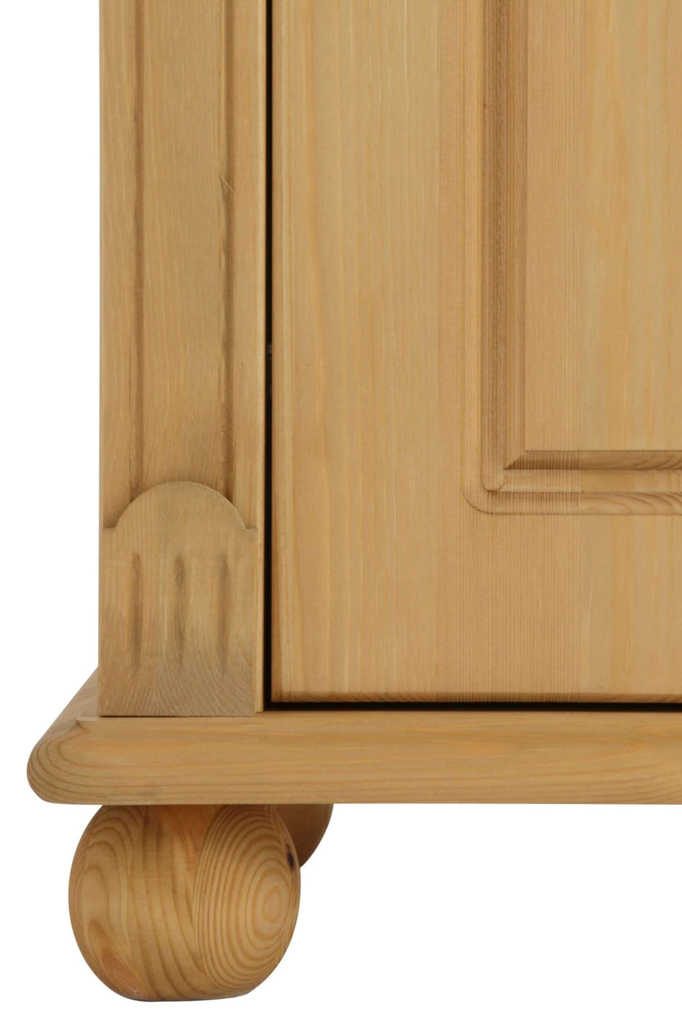 OTTO home Regal »Tessin, Standregal, Bücherregal,« aus massiver Kiefer, Breite 90 cm, Höhe 181 cm, mit Türen