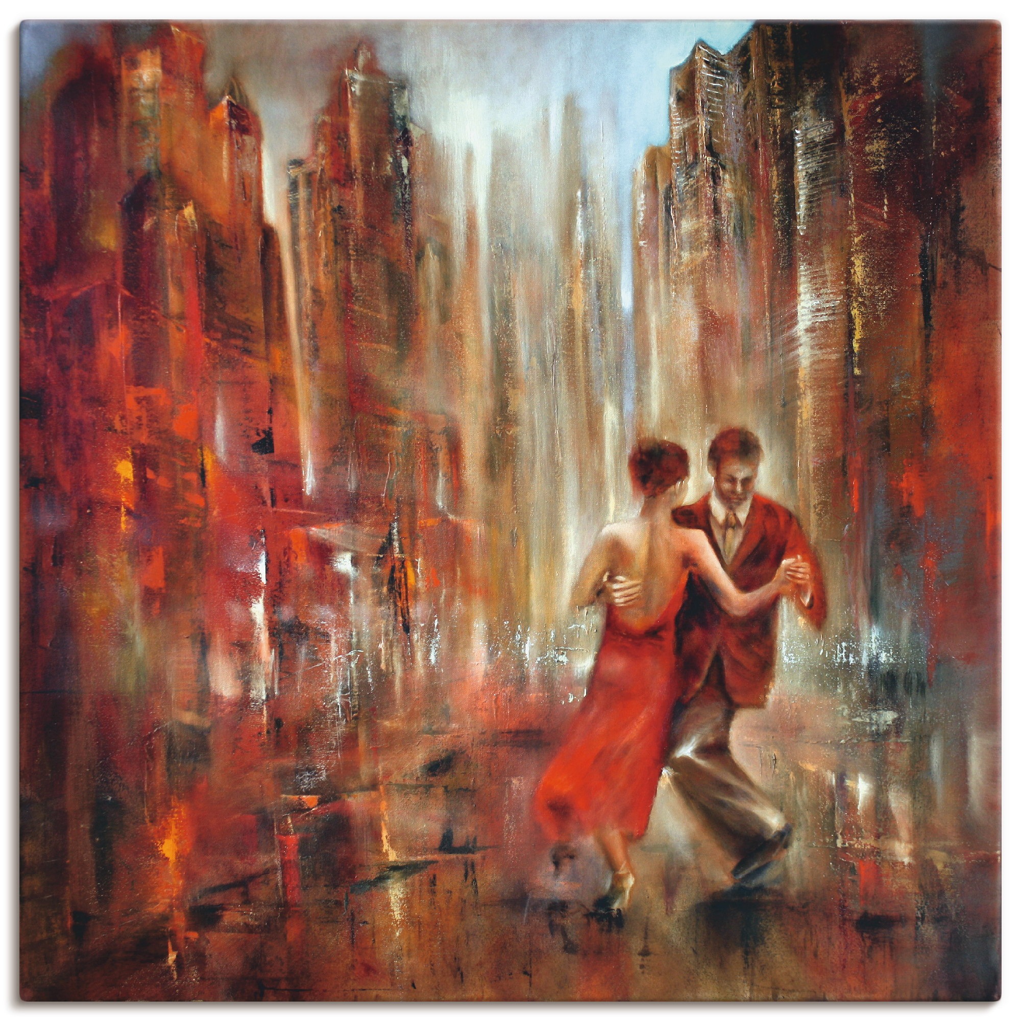 Artland Wandbild Outdoorbild, (1 verschied. Alubild, bequem bestellen Leinwandbild, »Tango«, Sport, Poster St.), Größen in als