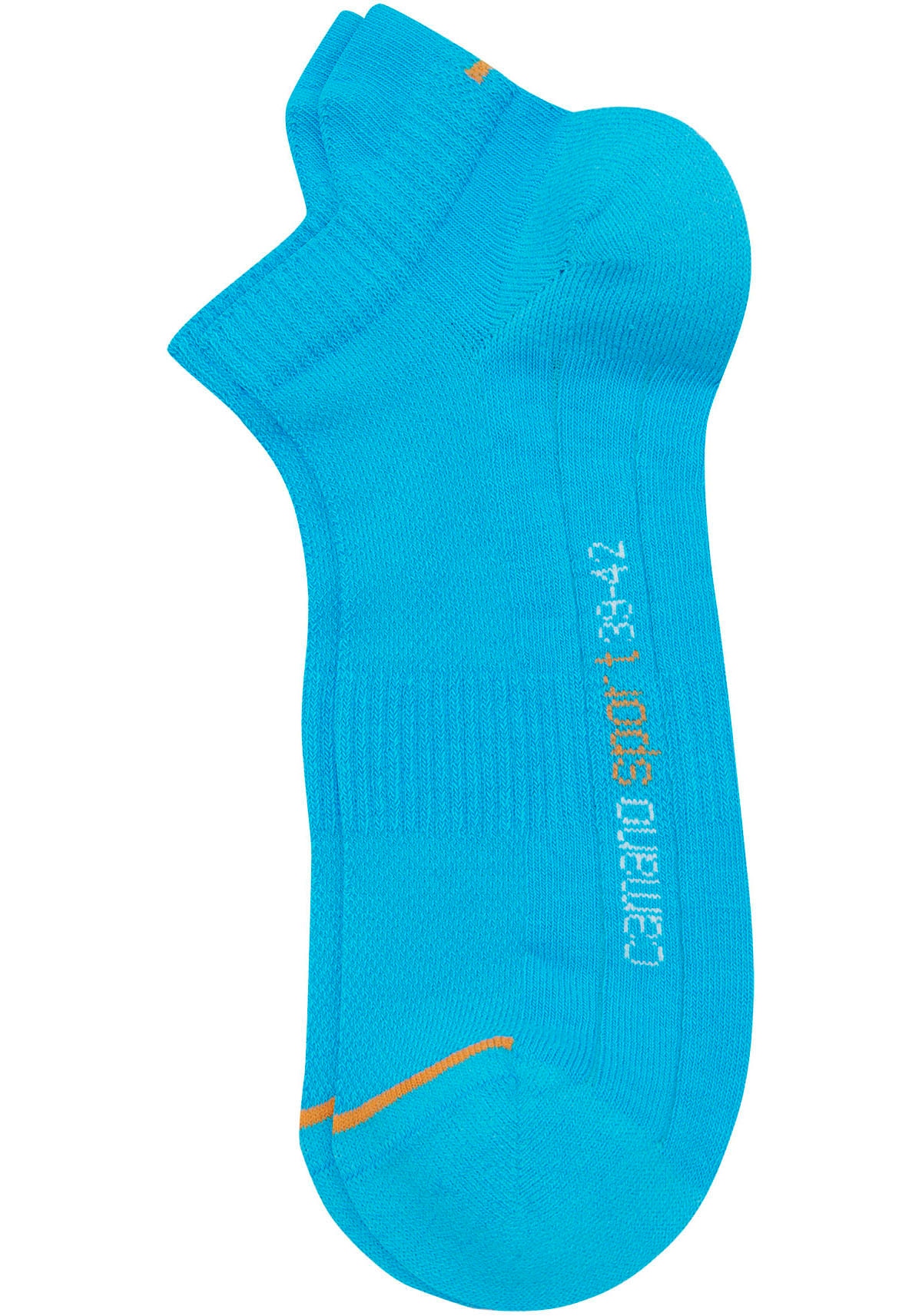 Camano Sneakersocken »function« 4 Paar tlg. mit Micro-Plüsch an Ferse und Zehen