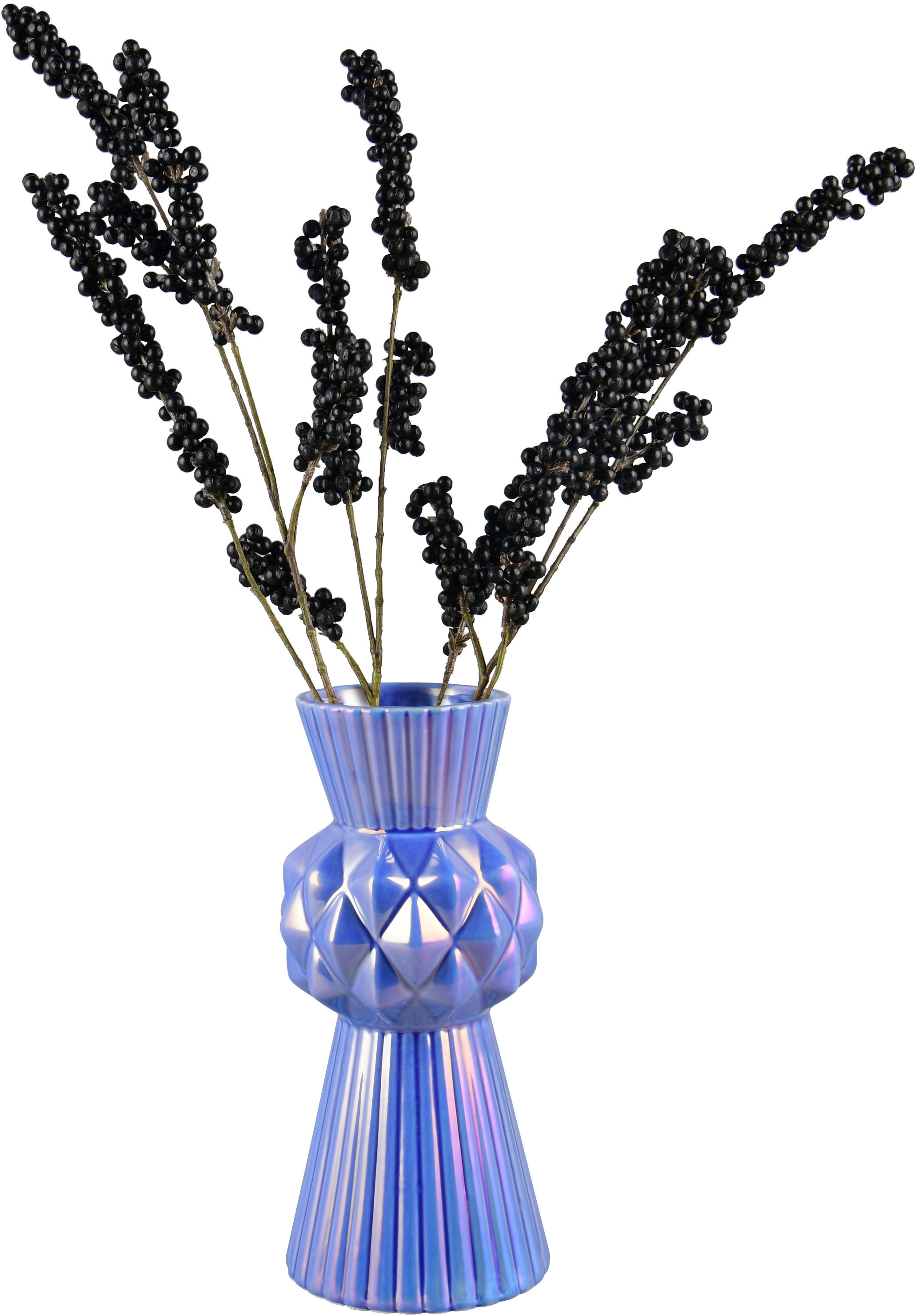 MIRRORS AND MORE Dekovase »VORO« Bunte Dekovase in auffälliger Form