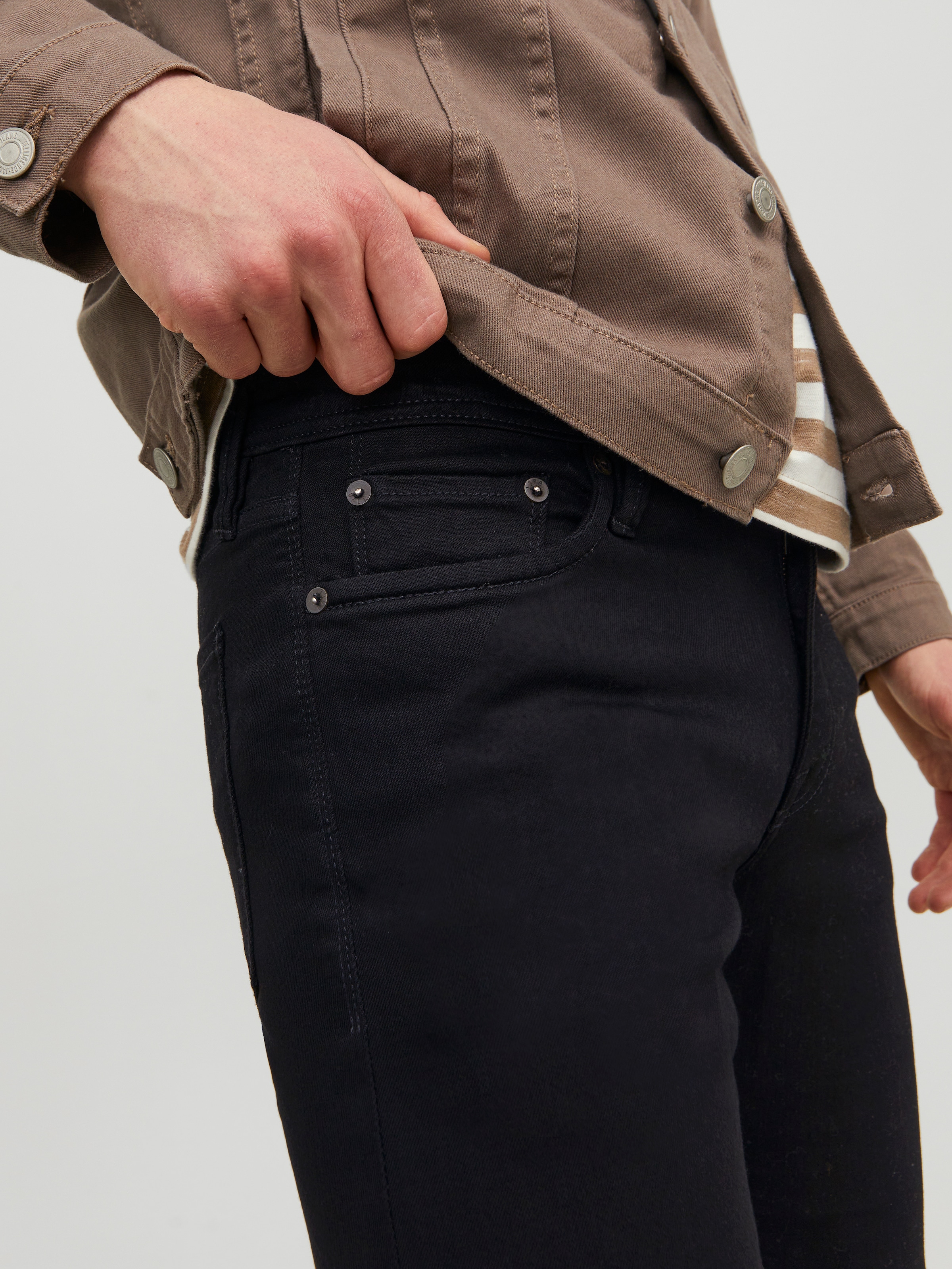 Jack & Jones Slim-fit-Jeans »JJIGLENN JJFELIX AM 446 NOOS« mit schmaler Beinform