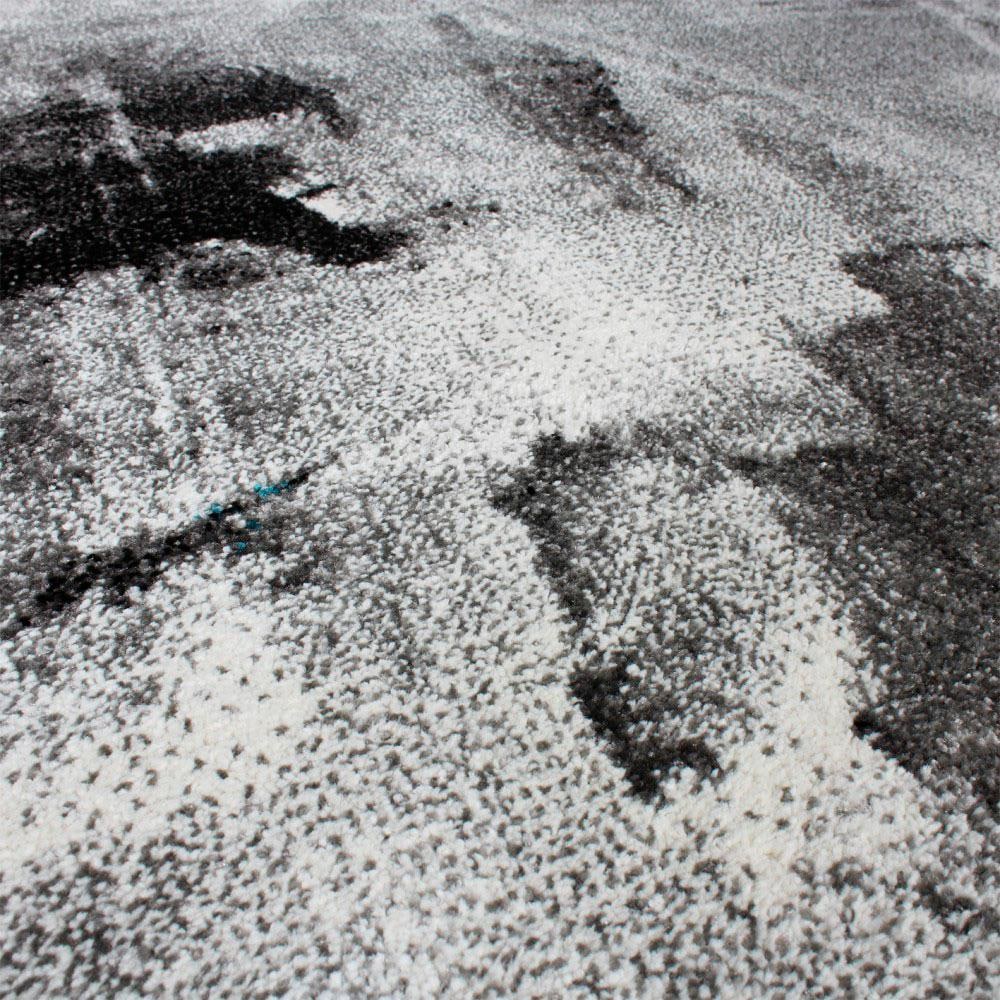 Paco Home Teppich »Canvas 754« rechteckig 16 mm Höhe Kurzflor, modernes Design, mit  Arizona Leinwand Optik