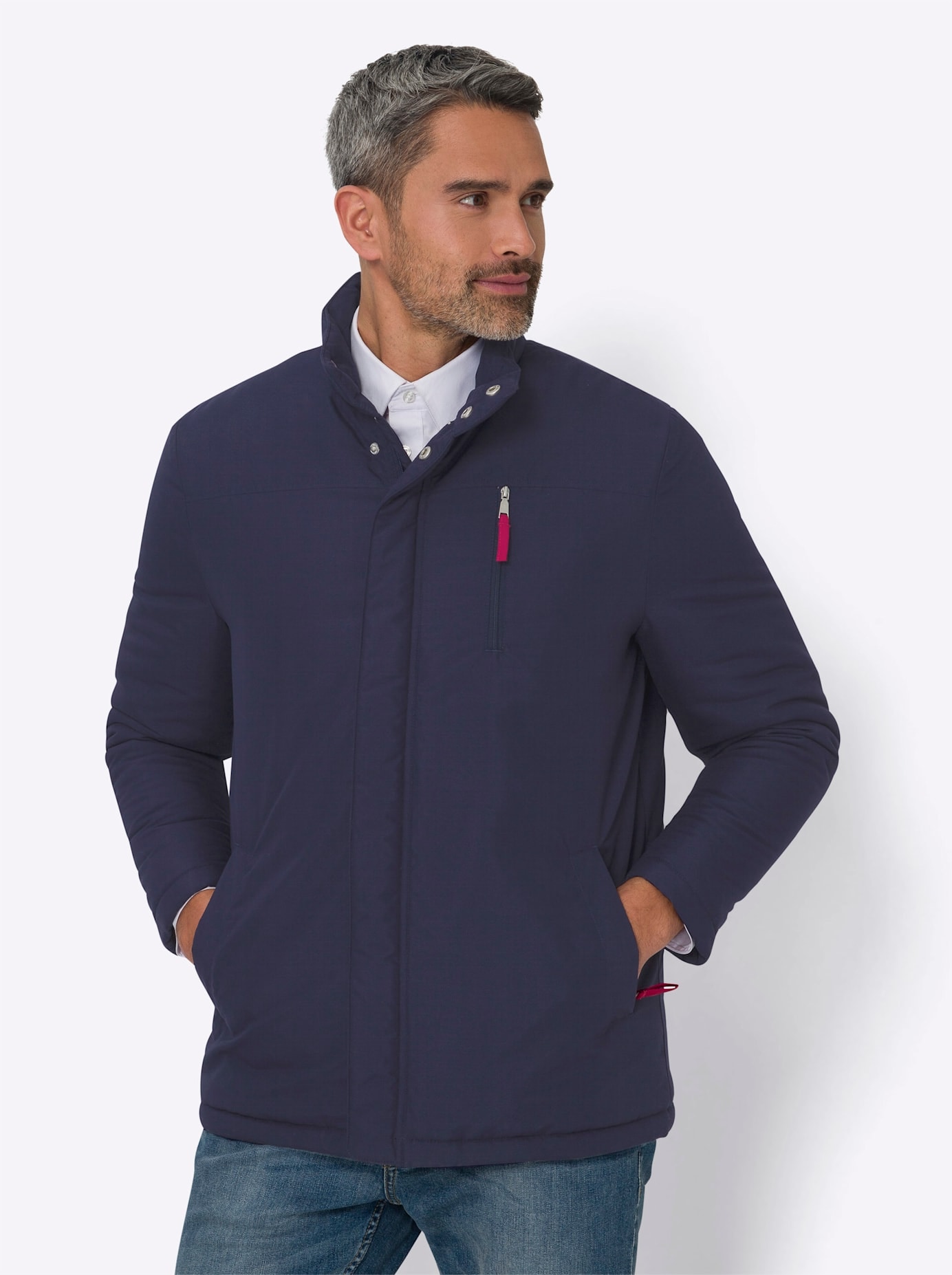 Classic Langjacke ohne Kapuze