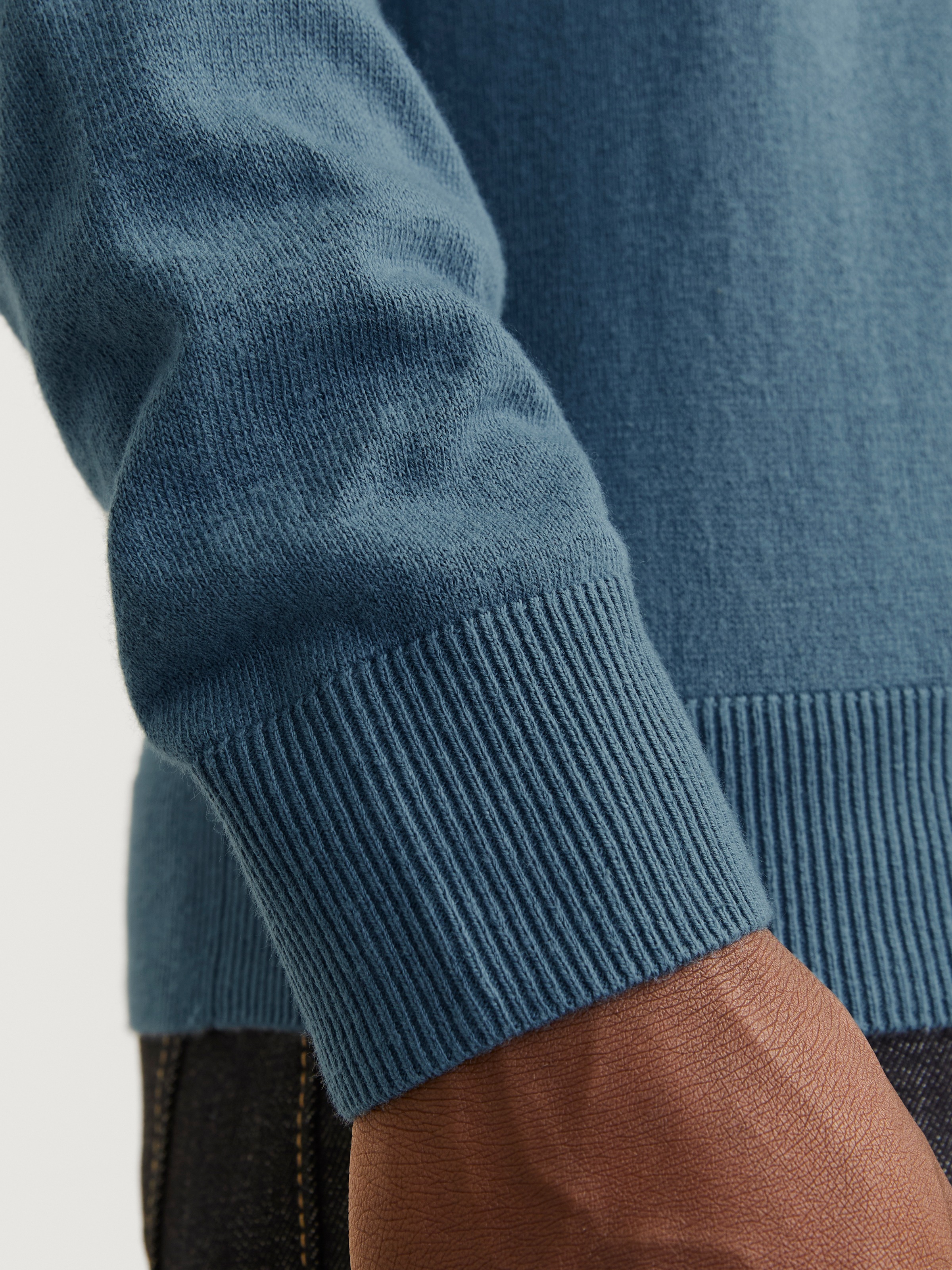 Jack & Jones Strickpullover »JJEEMIL KNIT CREW NECK NOOS«, mit Rundhalsausschnitt