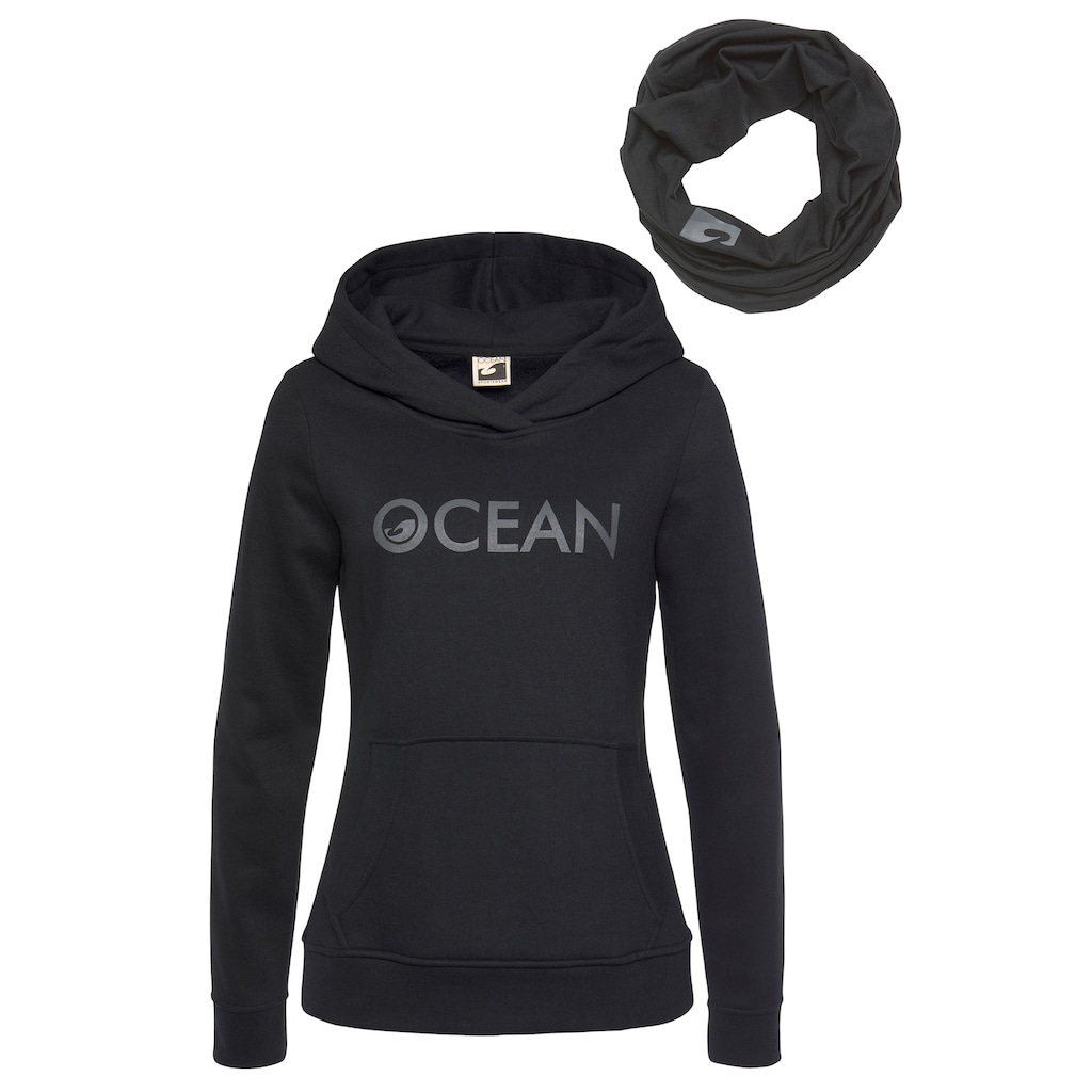 Ocean Sportswear Kapuzensweatshirt »mit Multifunktionaler Tube Schal« (Set 2 tlg.)