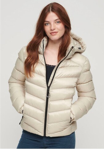 Steppjacke »HOODED FUJI PADDED JACKET«, mit Kapuze