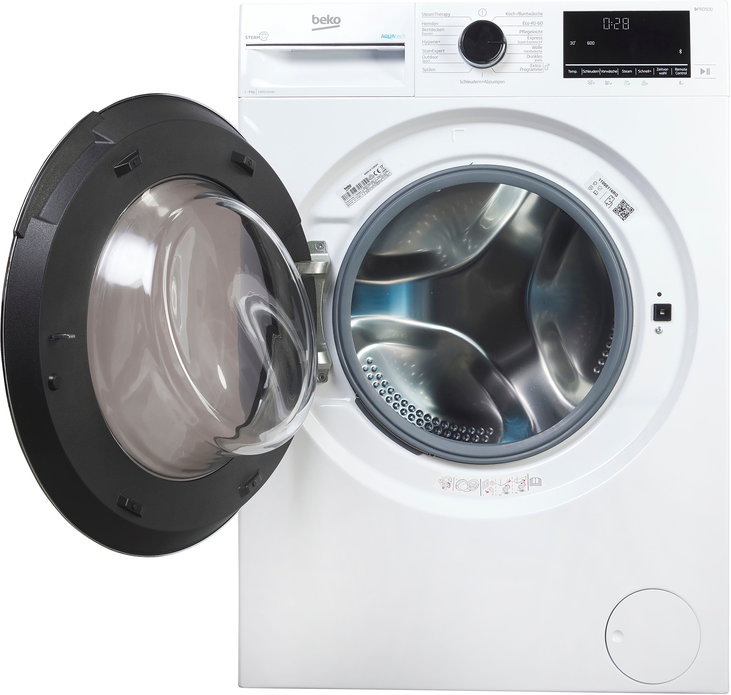 BEKO Waschmaschine »B5WFT594138W«, 9 kg, 1400 U/min
