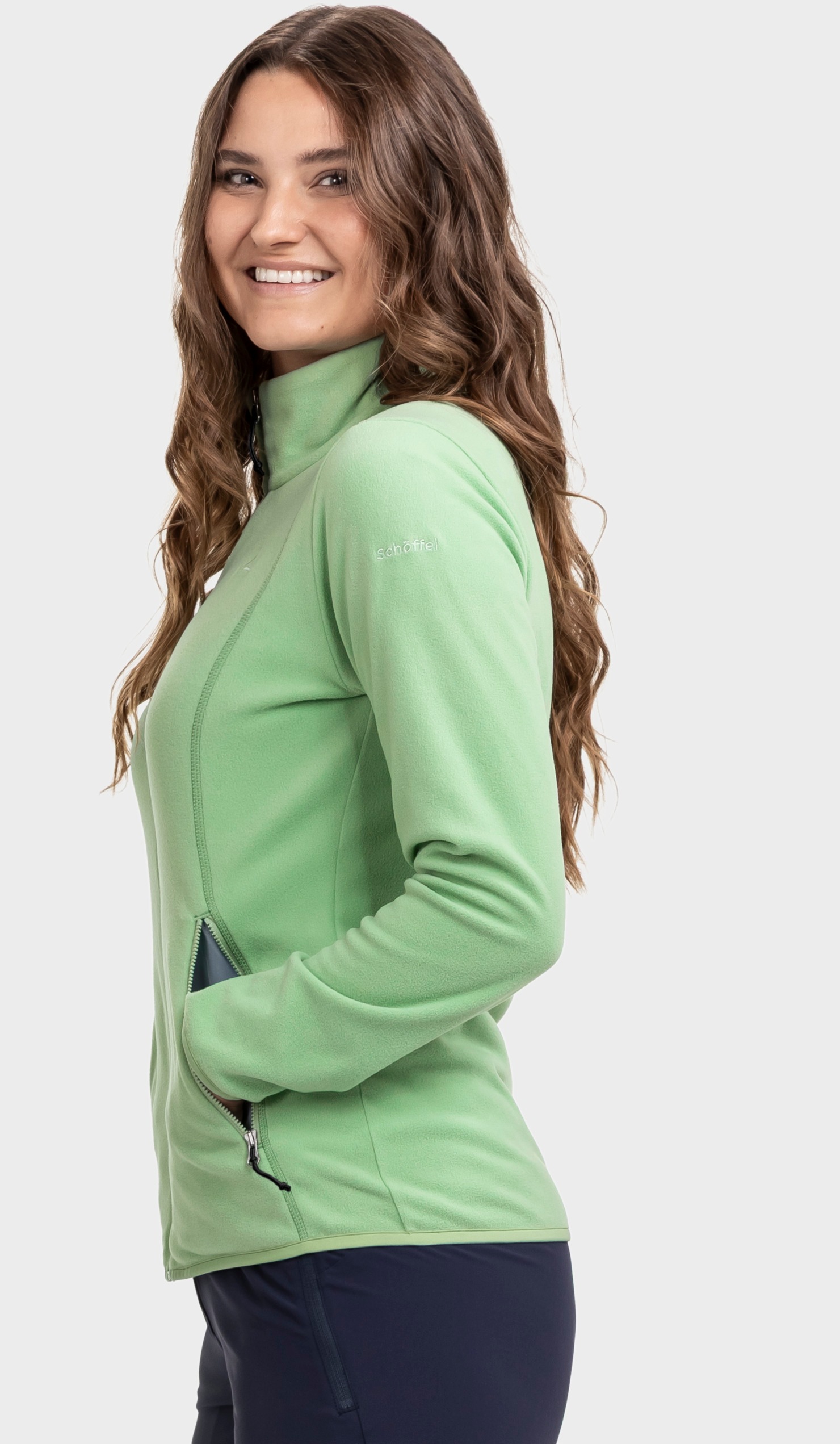 Schöffel Fleecejacke »Fleece Jk Style Ash WMS« ohne Kapuze