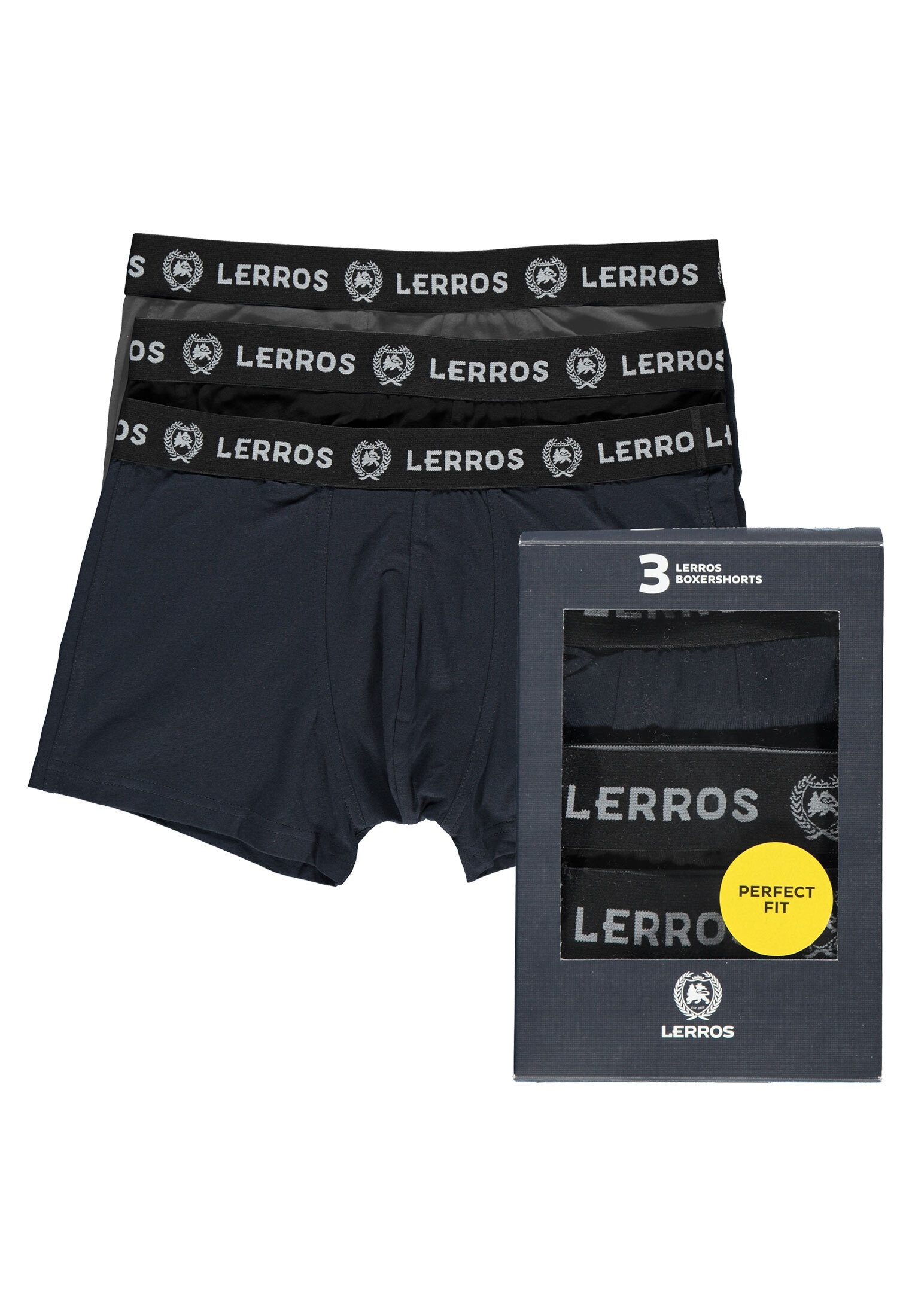 Slip »LERROS Boxershorts Multicolor 3er Pack«