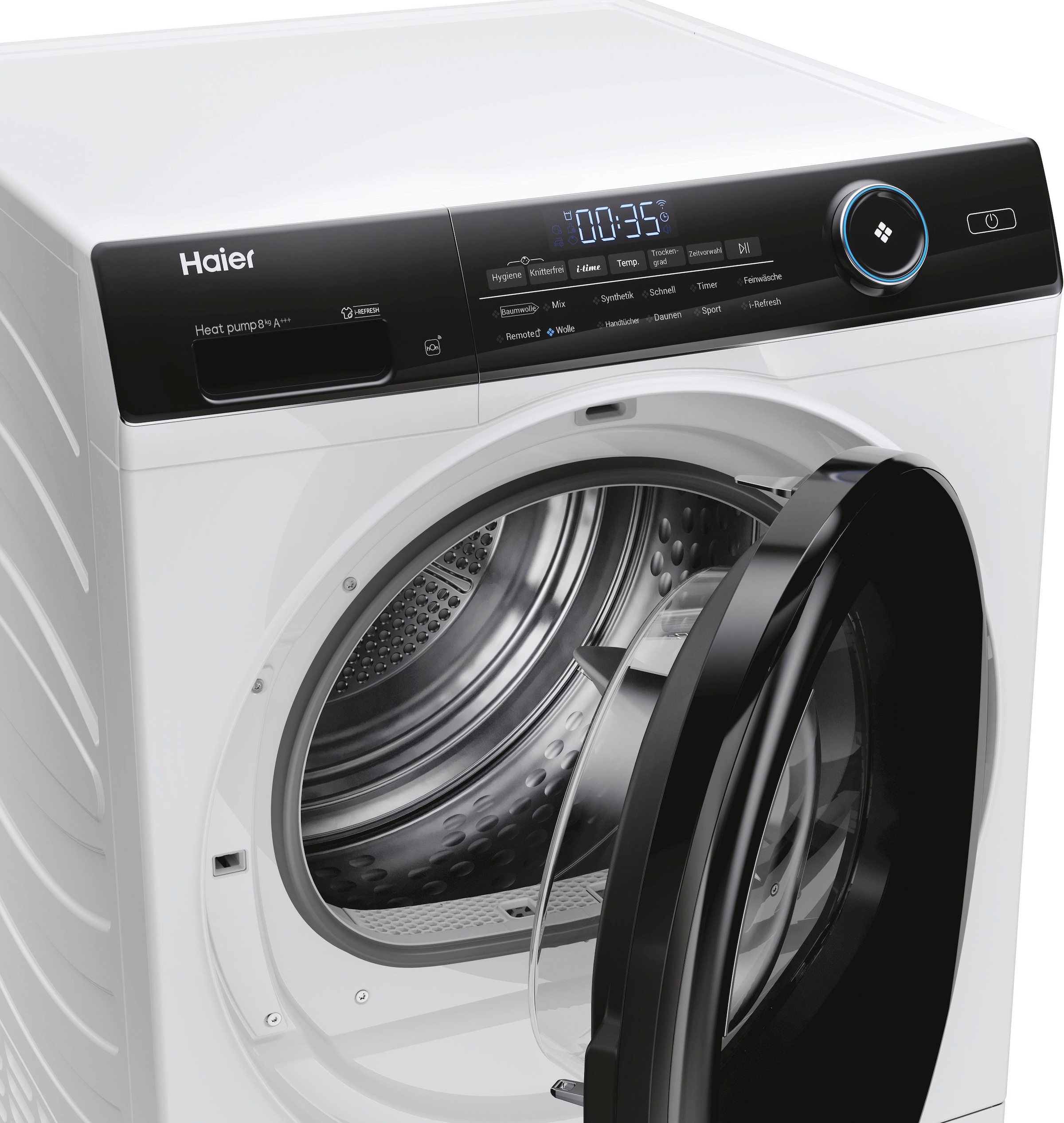 Haier Wärmepumpentrockner »HD81-A3959E-DE«, 8 kg, 8 kg, A+++, Extra Hygiene-Funktion, Wi-Fi & hOn App