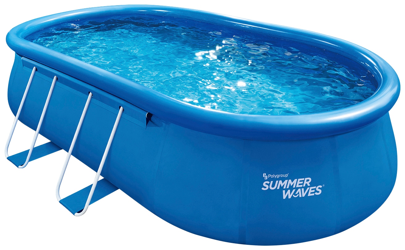 SummerWaves Quick-Up Pool, (Set, 6 tlg.), BxLxH: 305x549x107 cm