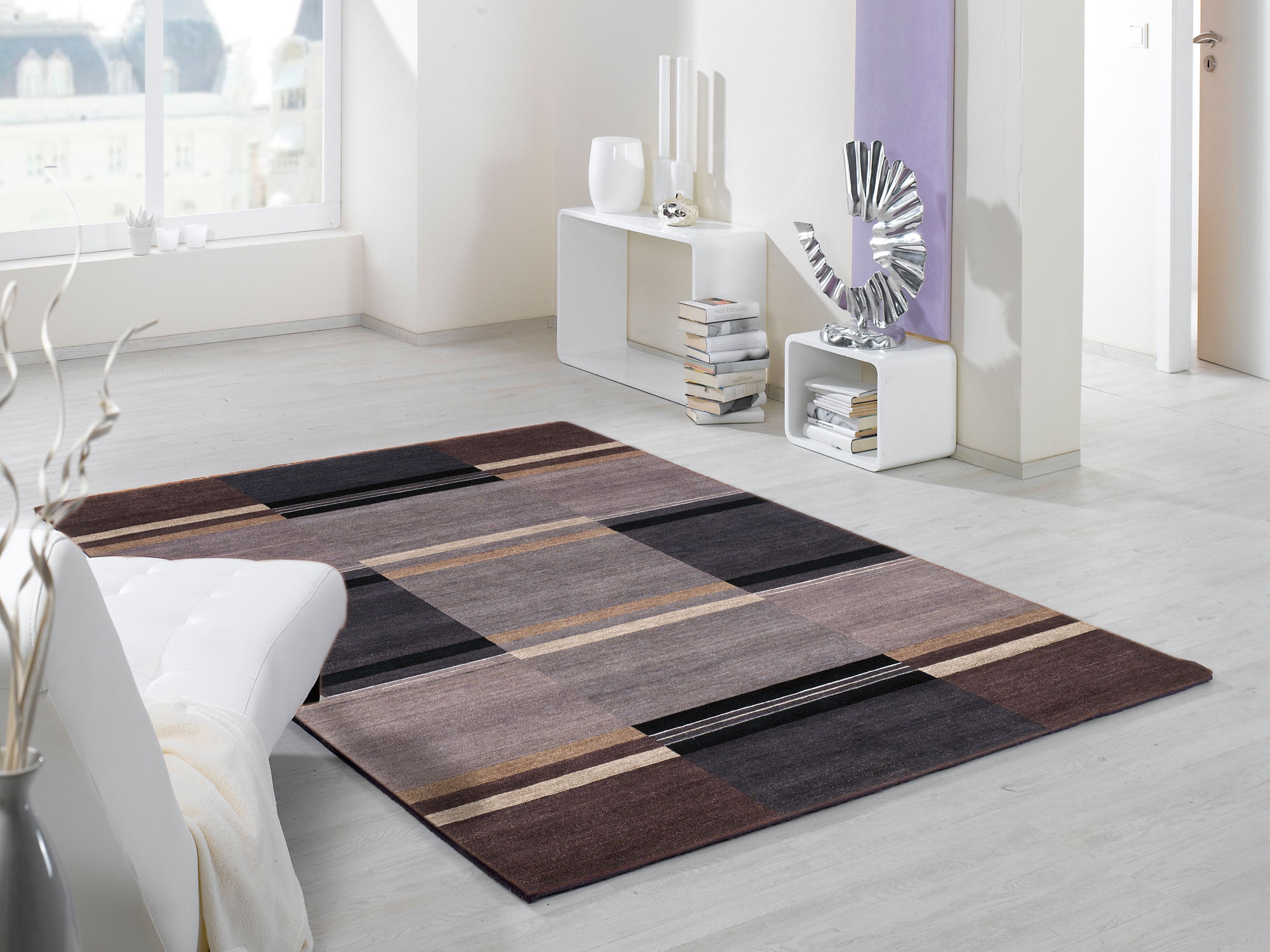 OCI DIE TEPPICHMARKE Teppich »Sensation Soya« rechteckig 6 mm Höhe handgeknüpft, Wohnzimmer