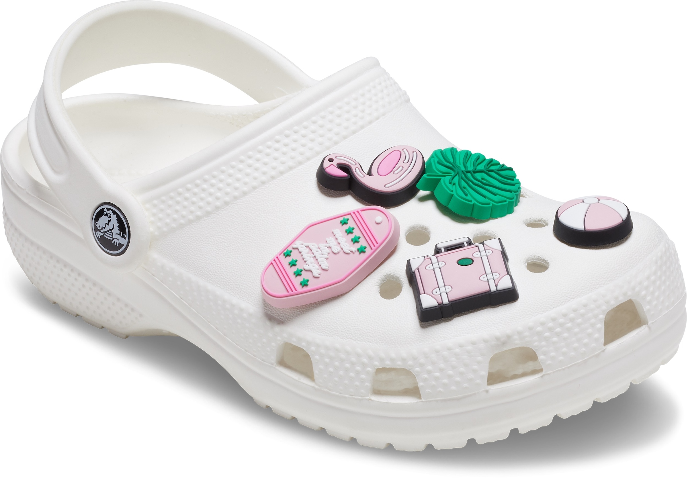 Crocs Schuhanstecker »Jibbitz™ Weekend in LA Hotel«, (Set, 5 tlg., Kein Spielzeug. Nicht für Kinder unter 3 Jahren geeignet)