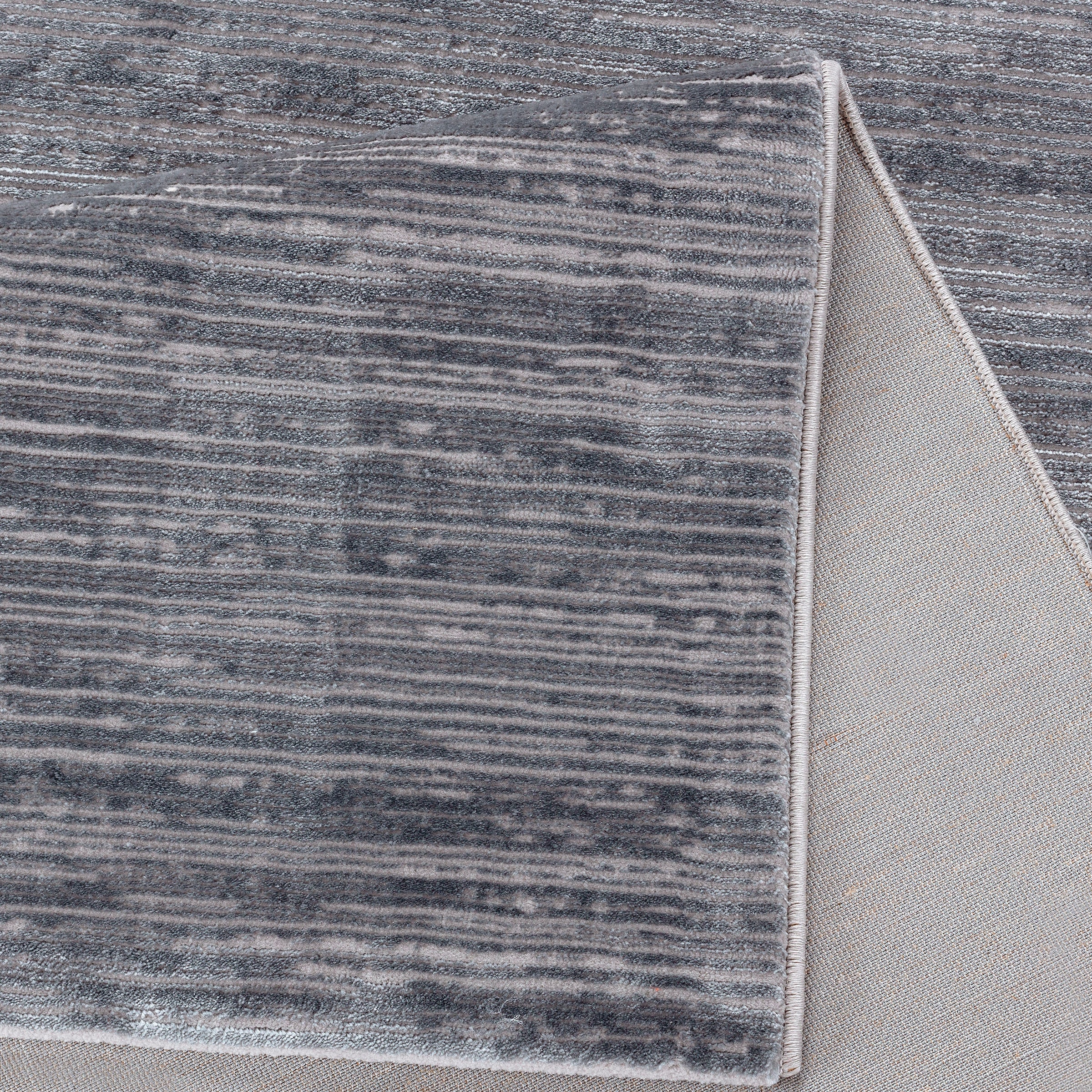 Sehrazat Teppich »Lima«, rechteckig, Kurzflorteppich mit dezentem Glanz, Verarbeitung hochwertige