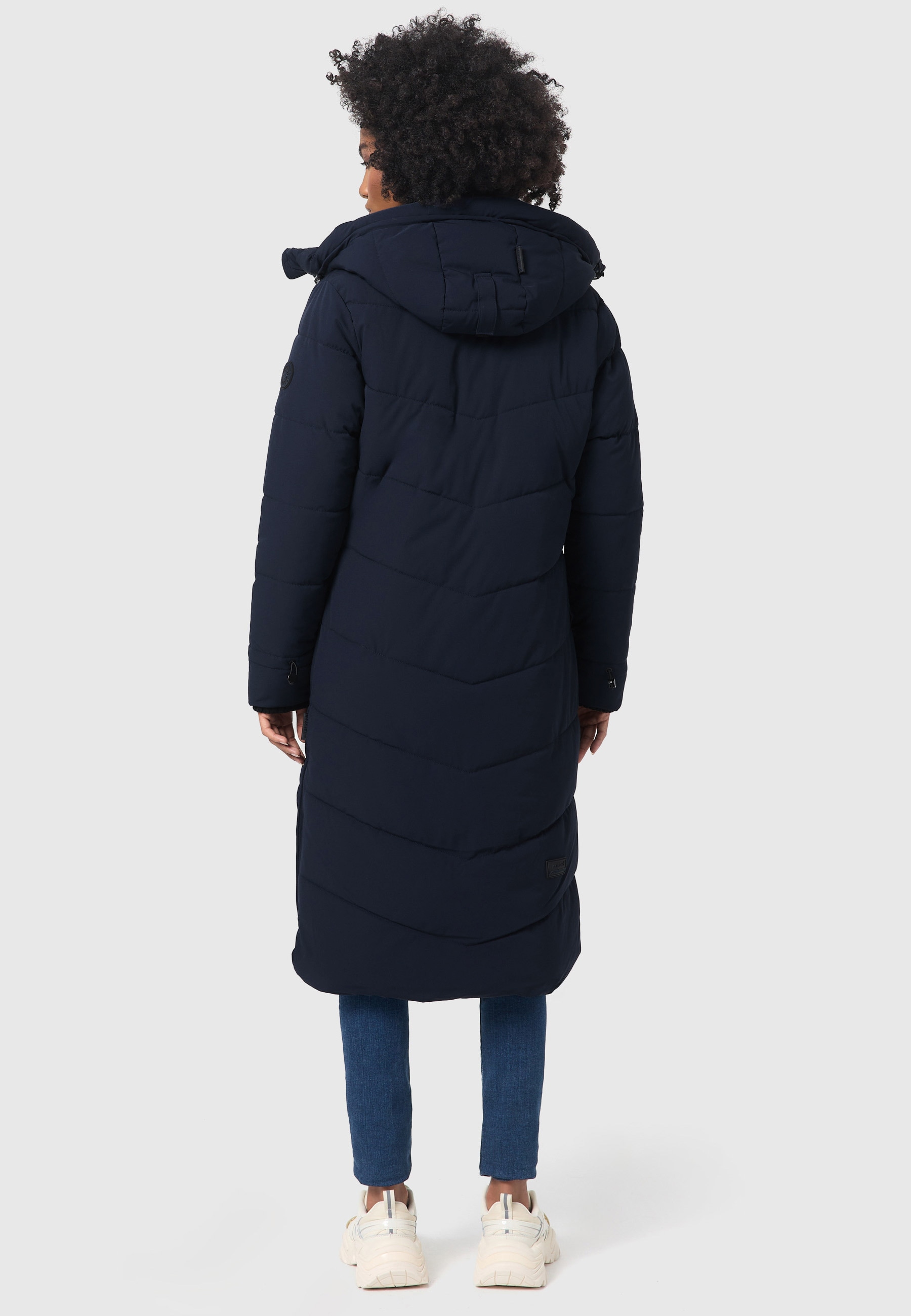 Marikoo Winterjacke »Marikoo Benikoo Damen lange Winterjacke B949«