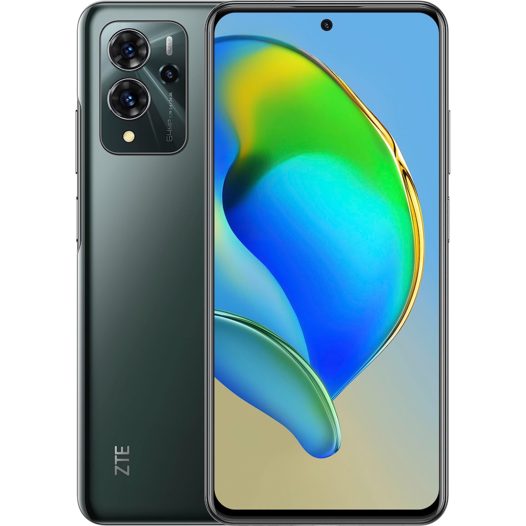 ZTE Smartphone »Blade V40 pro«, Dark Green, 16,94 cm/6,67 Zoll, 128 GB Speicherplatz, 64 MP Kamera