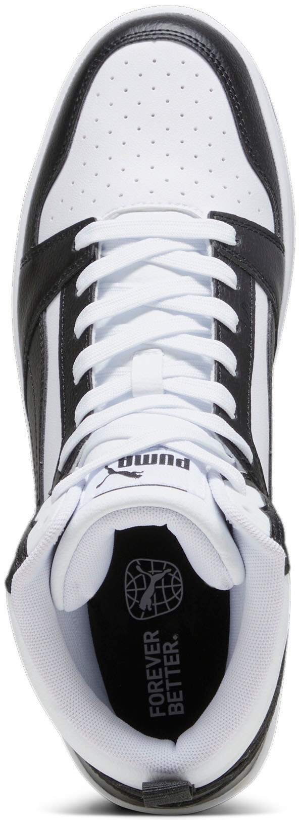 PUMA Sneaker »REBOUND V6«  knöchelhoch, wasserabweisendes Obermaterial, weiche Innensohle