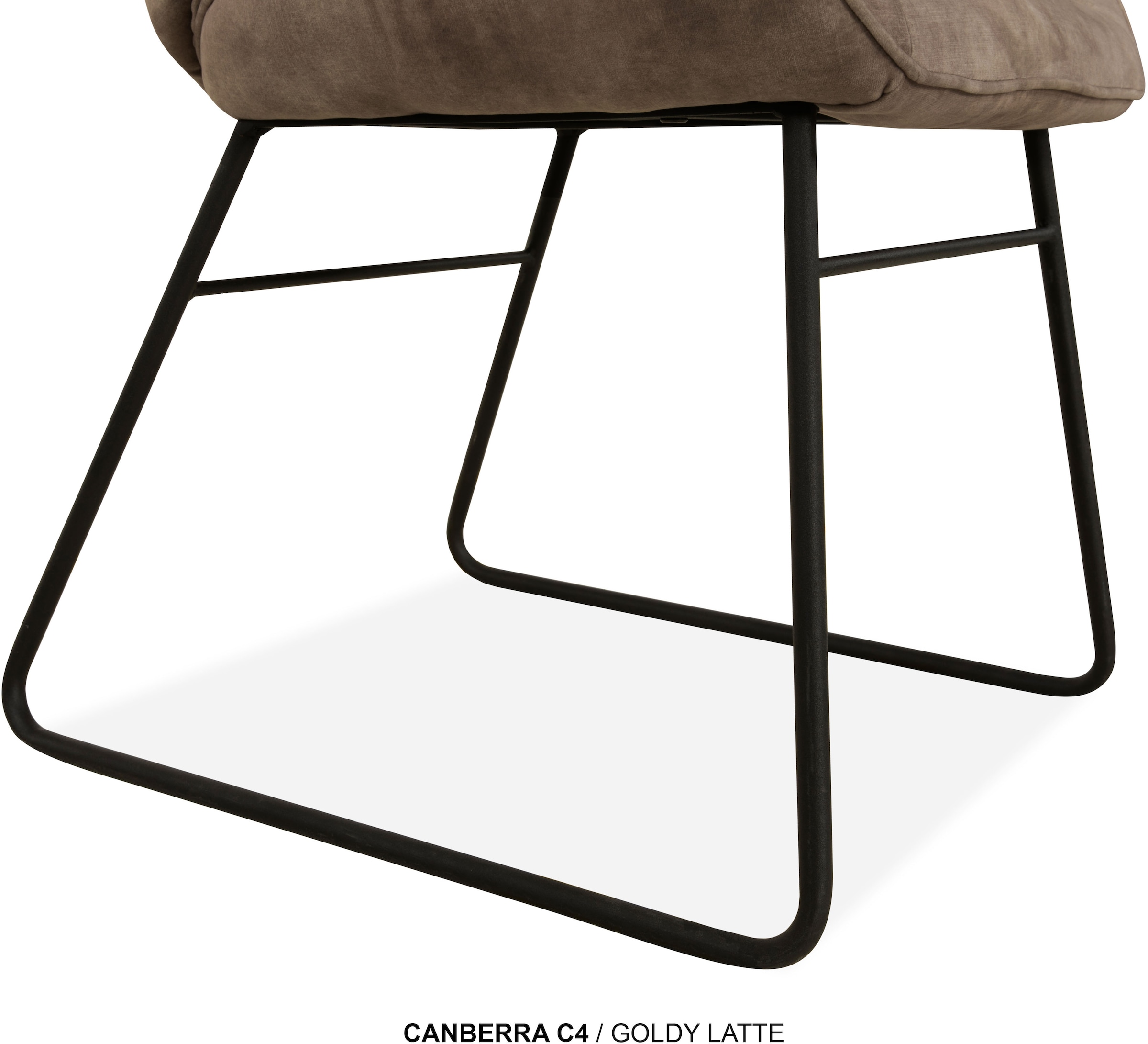 OMG Design Esszimmerstuhl »Canberra« (Set) 1 Stk.Esszimmerstuhl, pflegeleichter Samtvelour Bezug