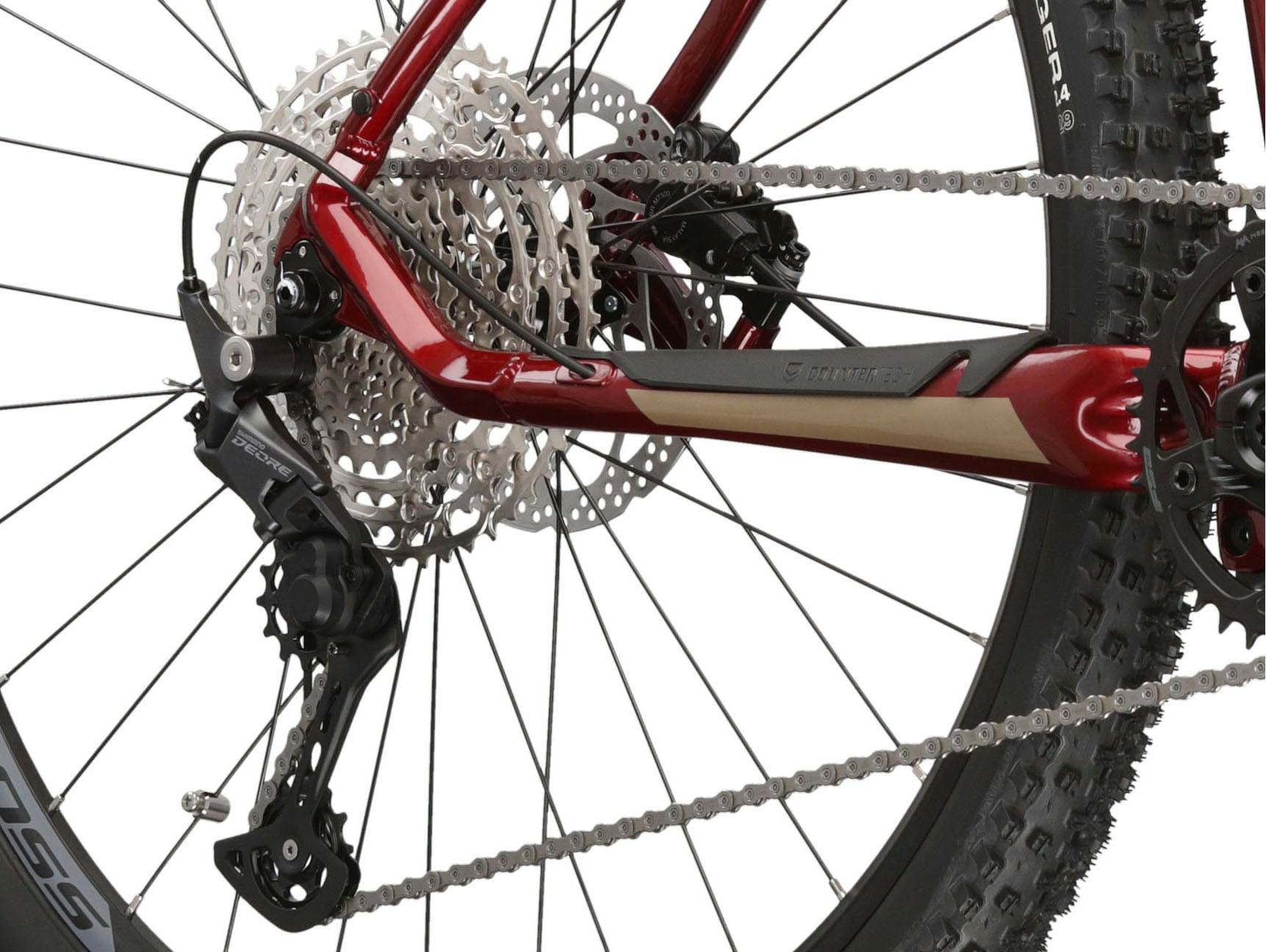 Kross E-Bike »E-MTB Level Boost 2.0 29 Zoll rot«, 11 Gang, Shimano, DEORE M5100, Mittelmotor 250 W, Pedelec, Elektrofahrrad für Damen und Herren