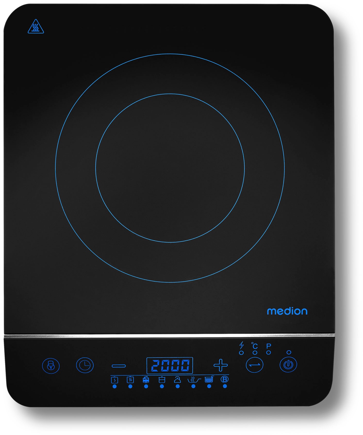 MEDION MD 17595 Schwarz Arbeitsplatte Zonen-Induktionskochfeld 1 Zone(n)