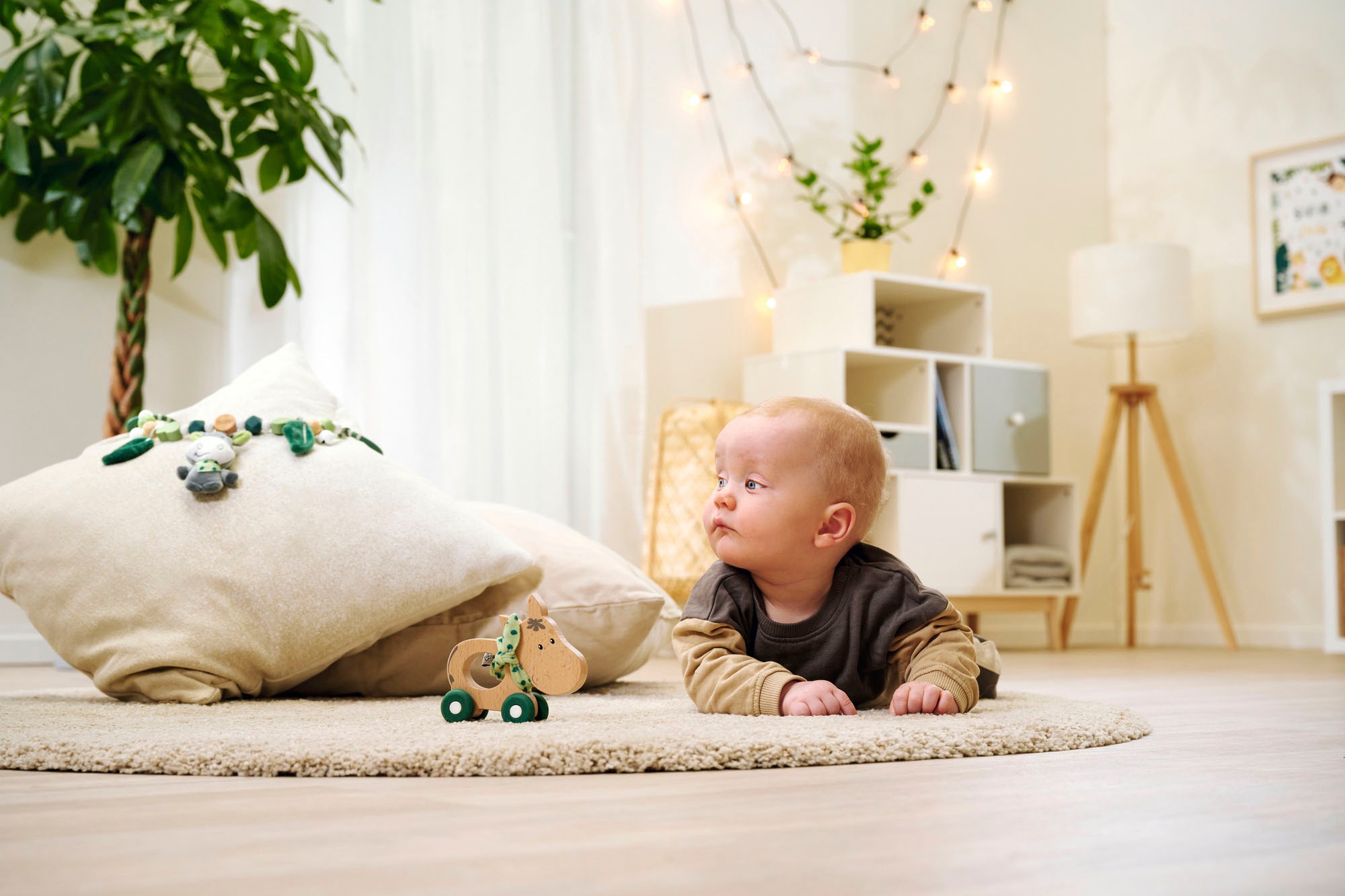 Eichhorn Greifspielzeug »Baby HiPP Schiebe-Esel«, FSC®- schützt Wald - weltweit