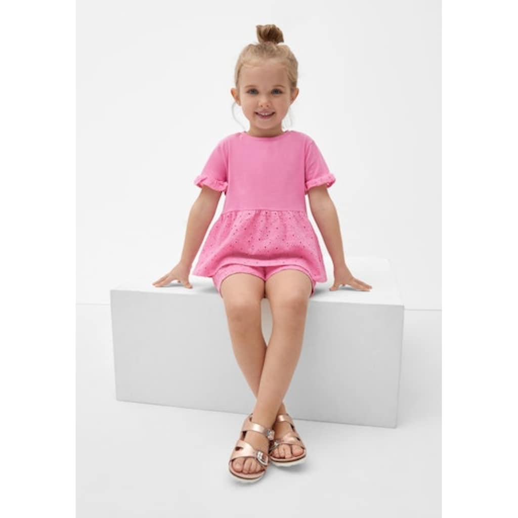 s.Oliver Junior Shorts mit Broderie Anglaise