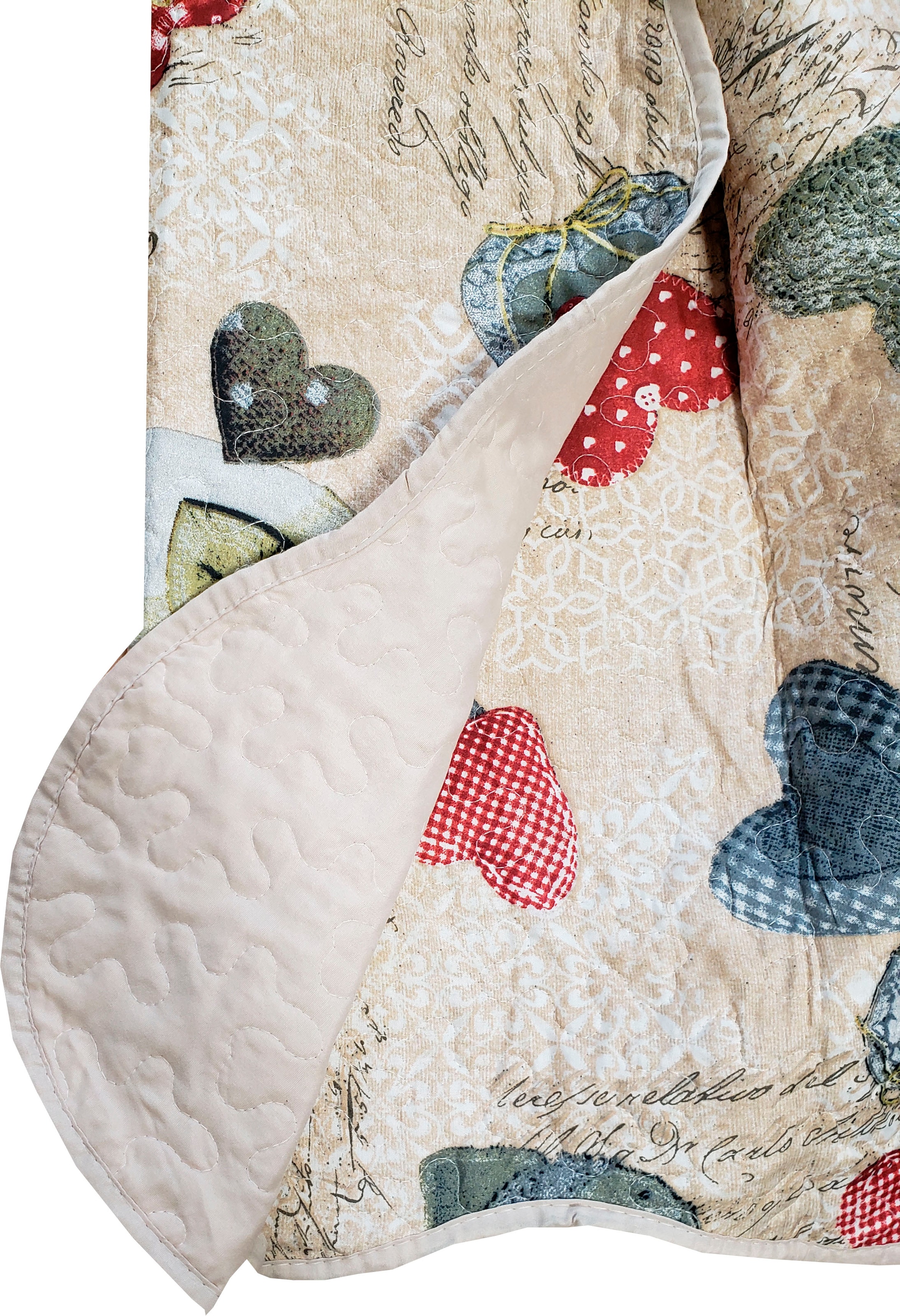 Dreams Tagesdecke »Tagesdecke Herz«, mit niedlichen Motiven