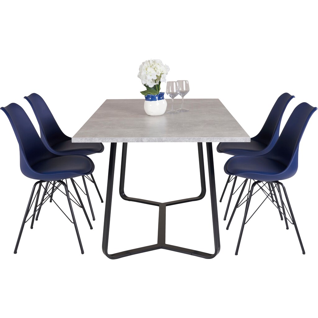 Homexperts Essgruppe »Essgruppe Tilda + Ursel«, (Set, 5 tlg.)