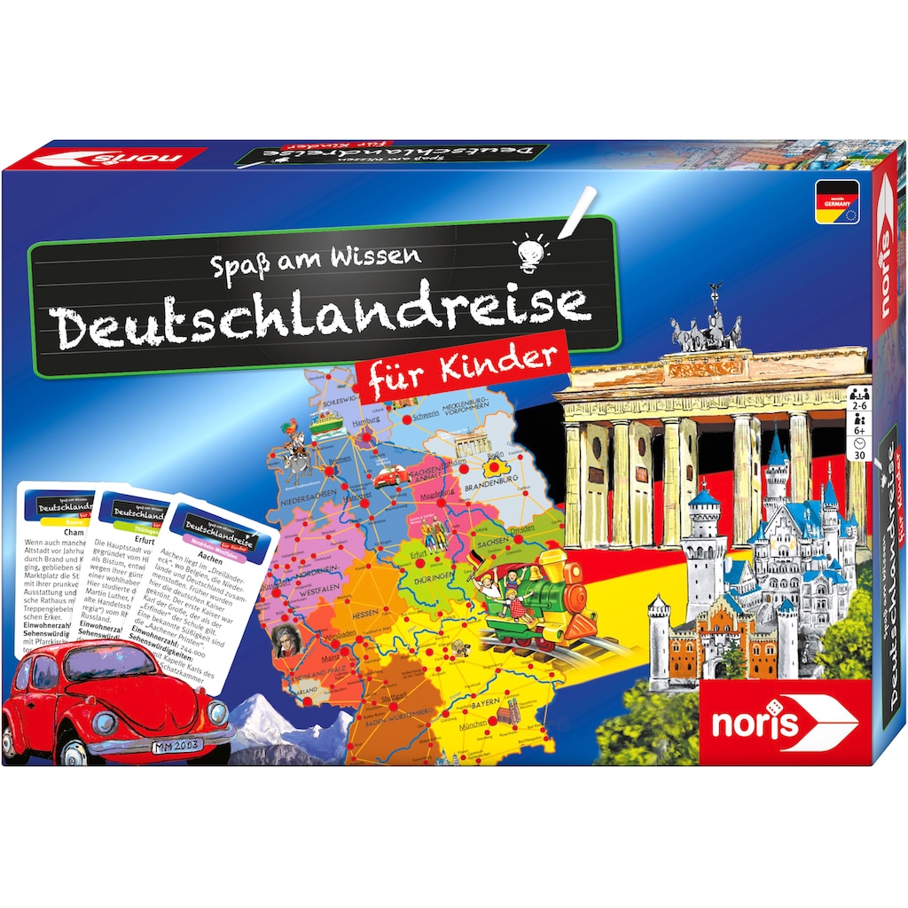 Noris Spiel »Spaß am Wissen - Deutschlandreise für Kinder«