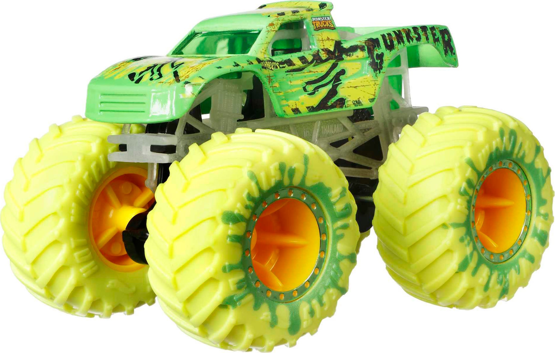 Hot Wheels Spielzeug-Auto »Monster Trucks-Multipack«, mit Leuchteffekt im Dunkeln