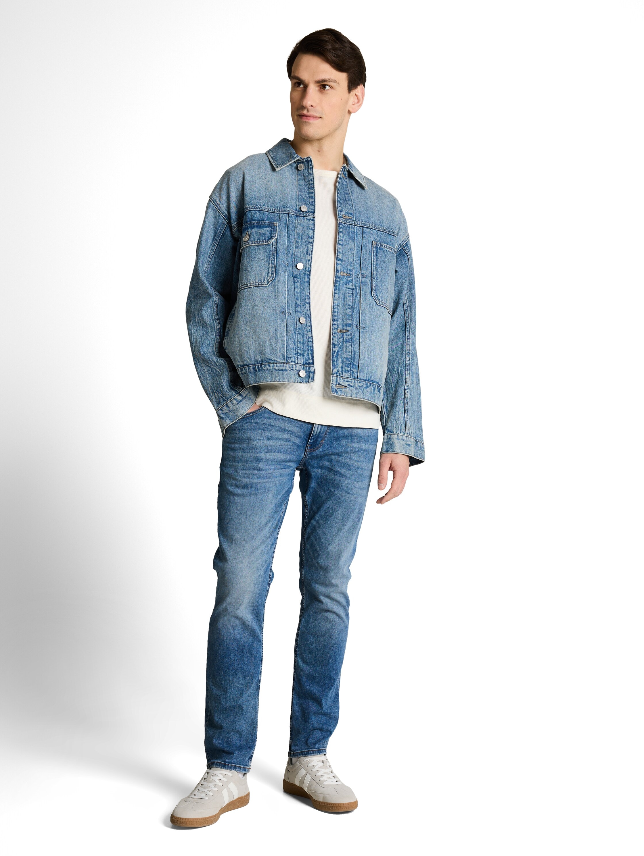 TOM TAILOR Straight-Jeans im Five-Pocket Style