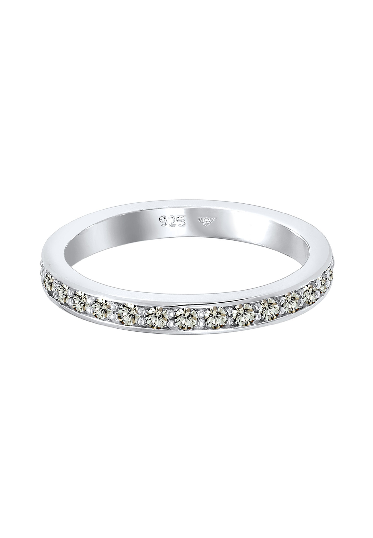 Elli Silberring »Ring Memoire Verlobung Kristalle 925 Silber«