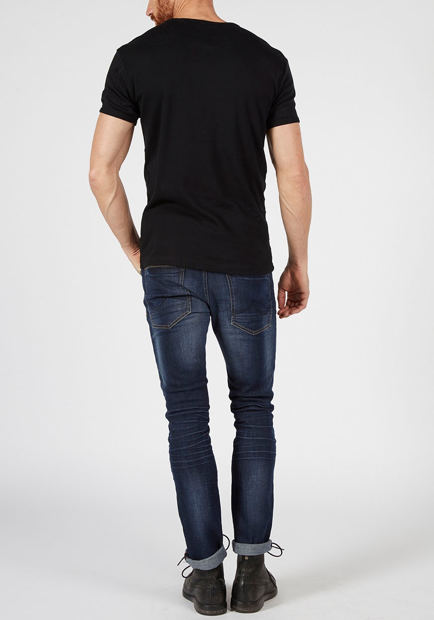 Petrol Industries T-Shirt mit V-Ausschnitt