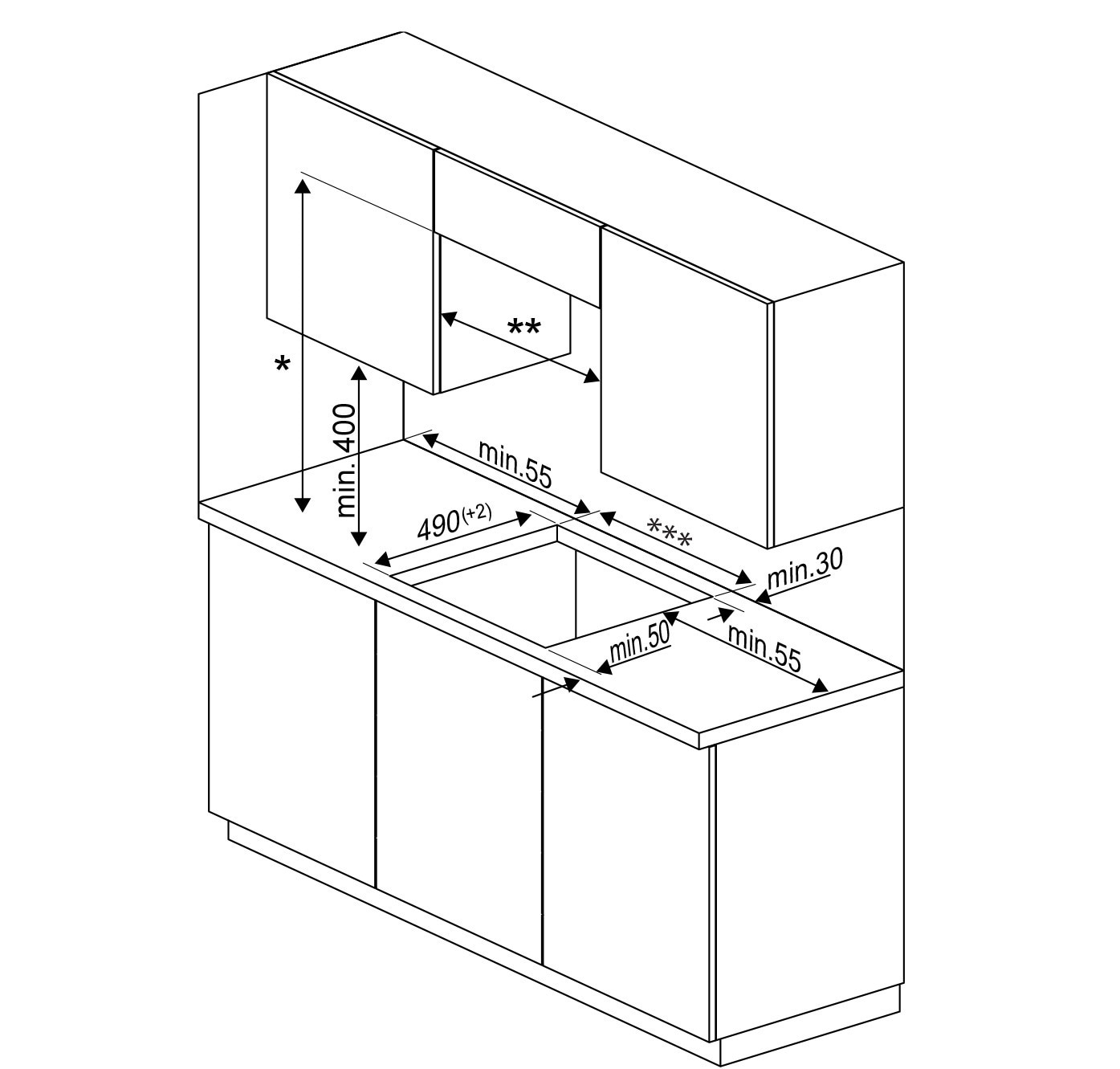 BAUKNECHT Flex-Induktions-Kochfeld »BS 1160P CP AL« Induktion - erhitzt schnell für zügiges und effizientes Kochen