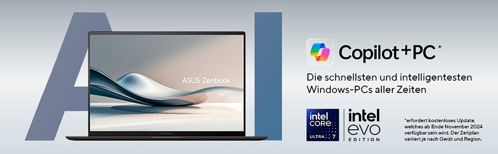 Asus Notebook »Zenbook S 14 UX5406SA-PV050W«, 35,6 cm, / 14 Zoll, Intel, Core Ultra 7, ARC, 1000 GB SSD