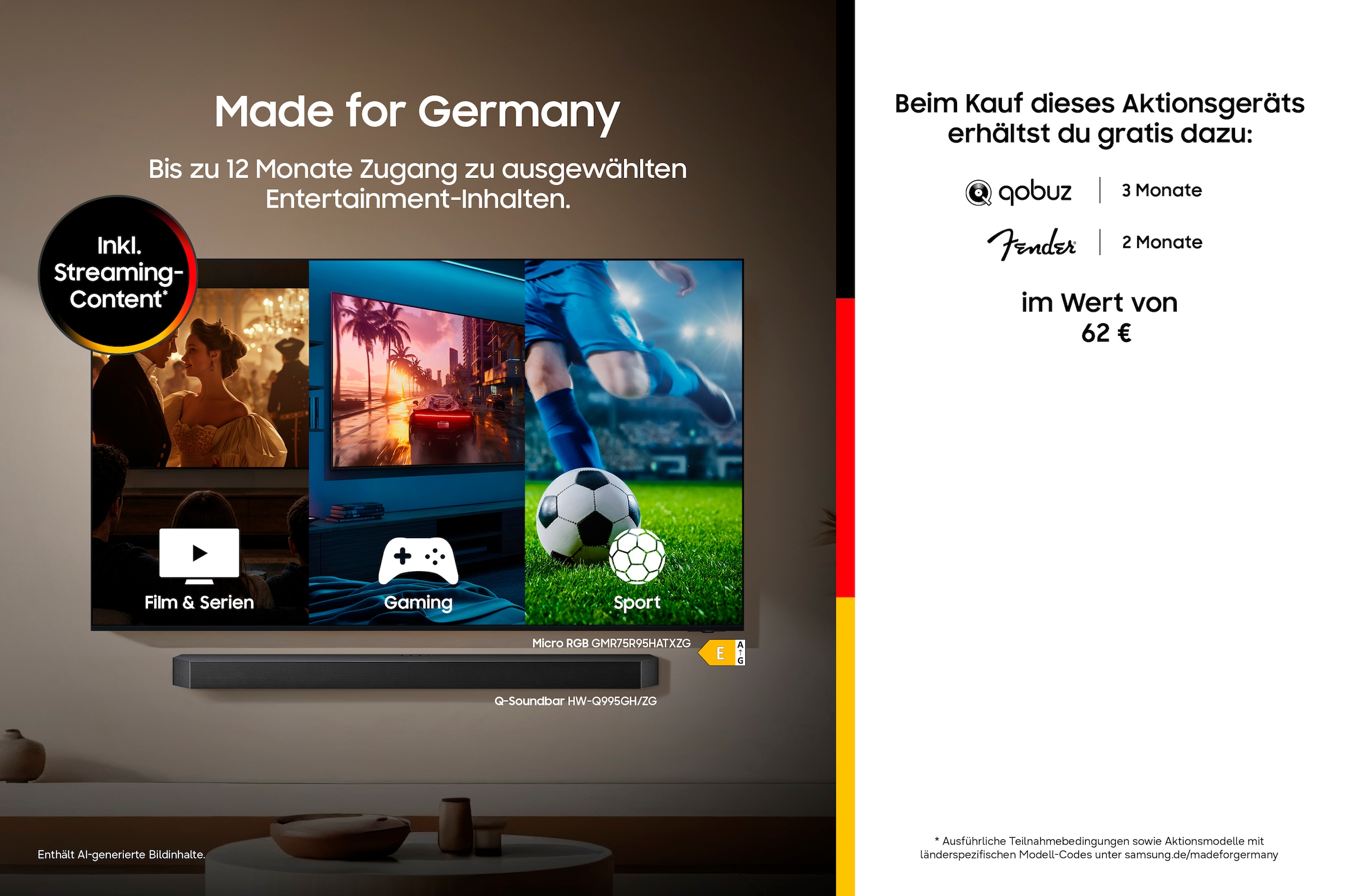 Samsung Bluetooth-Lautsprecher »Music Studio 7 LS71H« 3.1.1 (Bluetooth | WLAN (WiFi) App-Steuerung | Chromecast | Dolby Digital | Hi-Res | Nacht Modus | Sprachsteuerung )